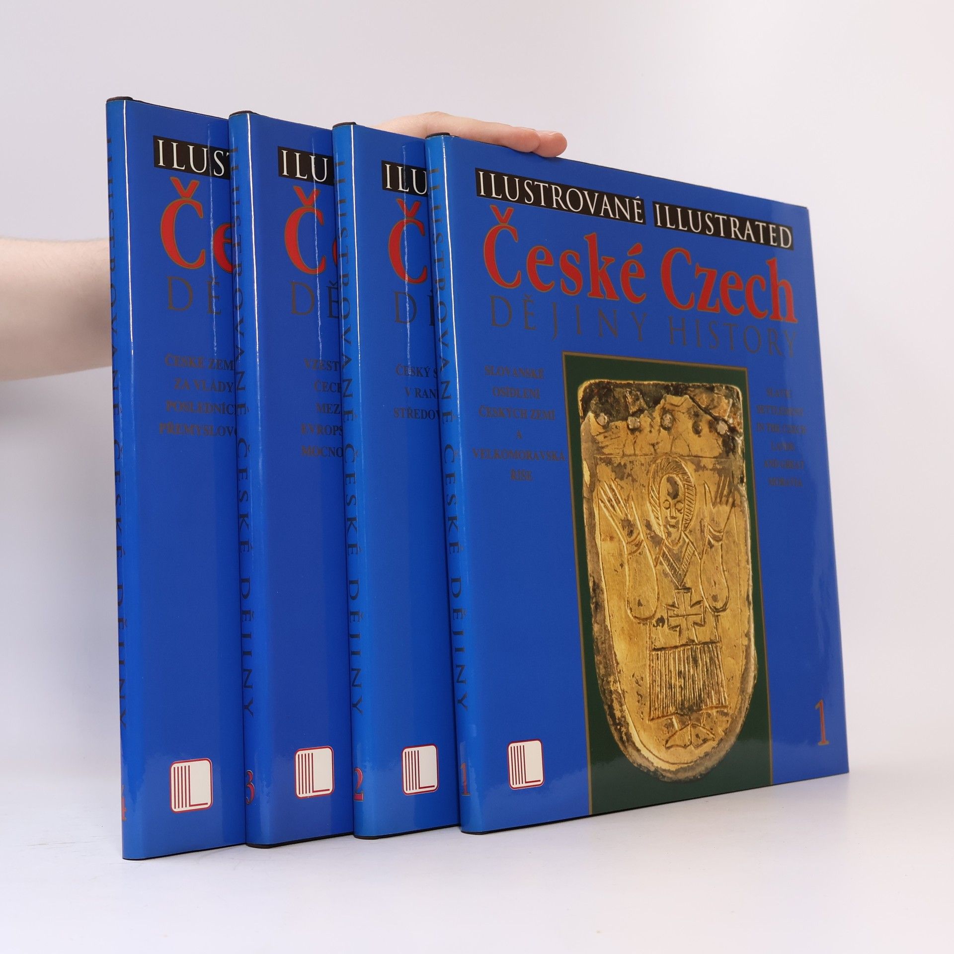 Kolektiv autorů Ilustrované české dějiny - Ilustrated Czech History 1-4