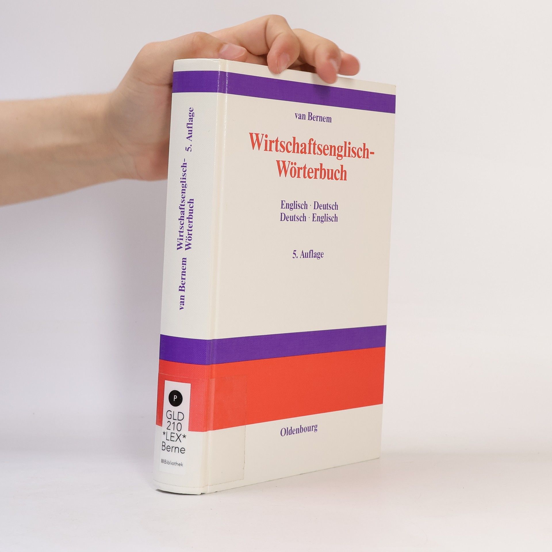 Theodor van Bernem Wirtschaftsenglisch-Wörterbuch