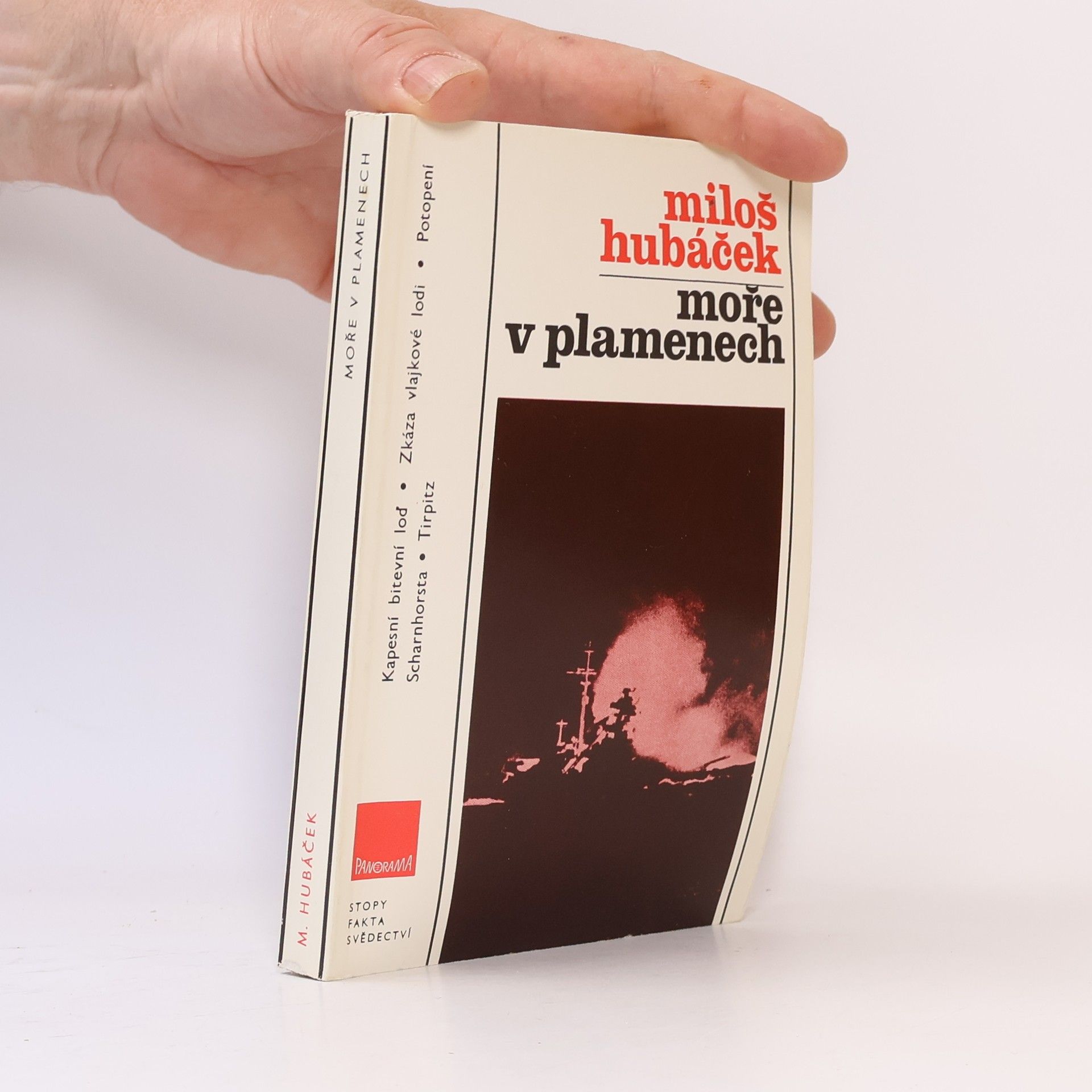 Miloš Hubáček Moře v plamenech