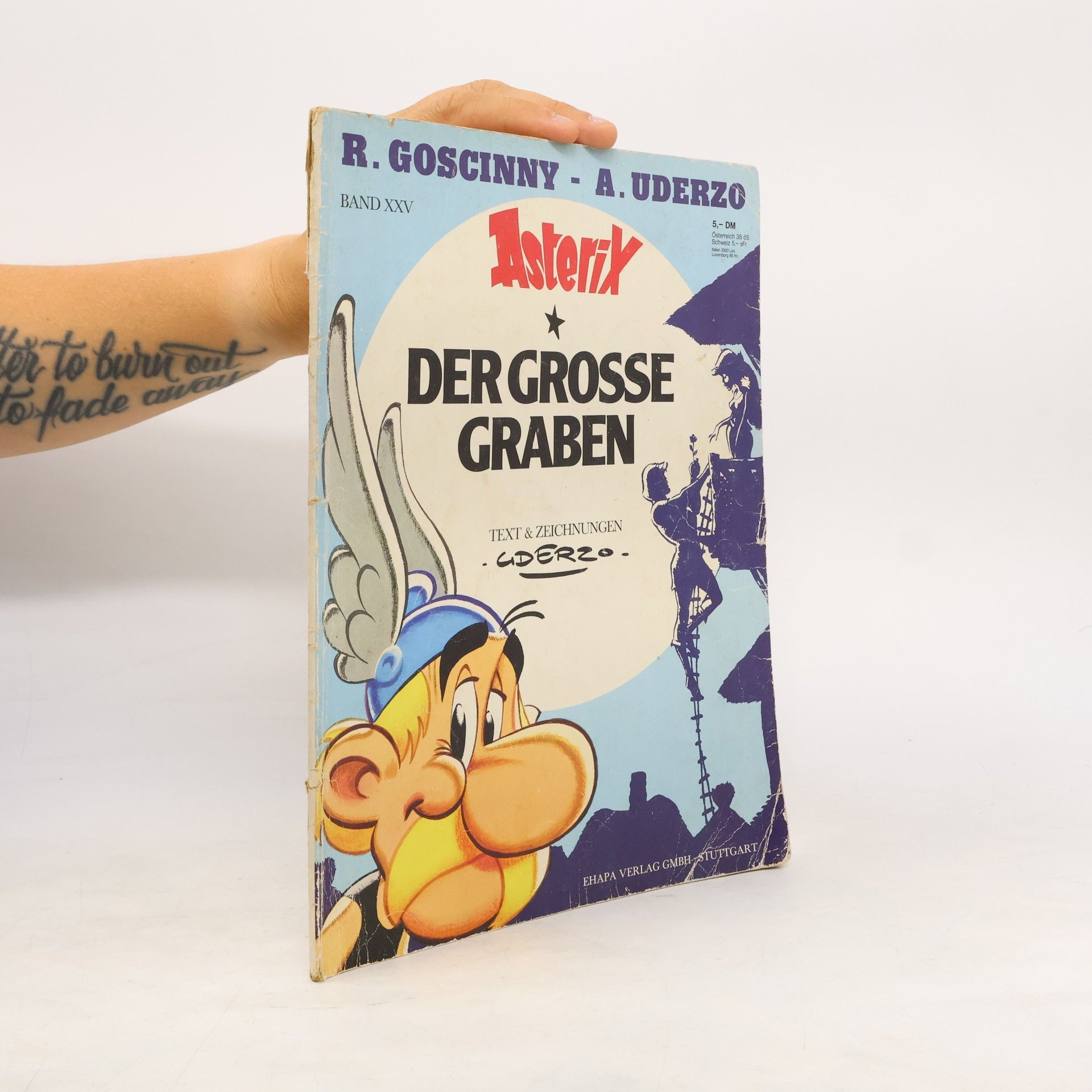 Albert Uderzo Asterix Band XXV. Der grosse Graben