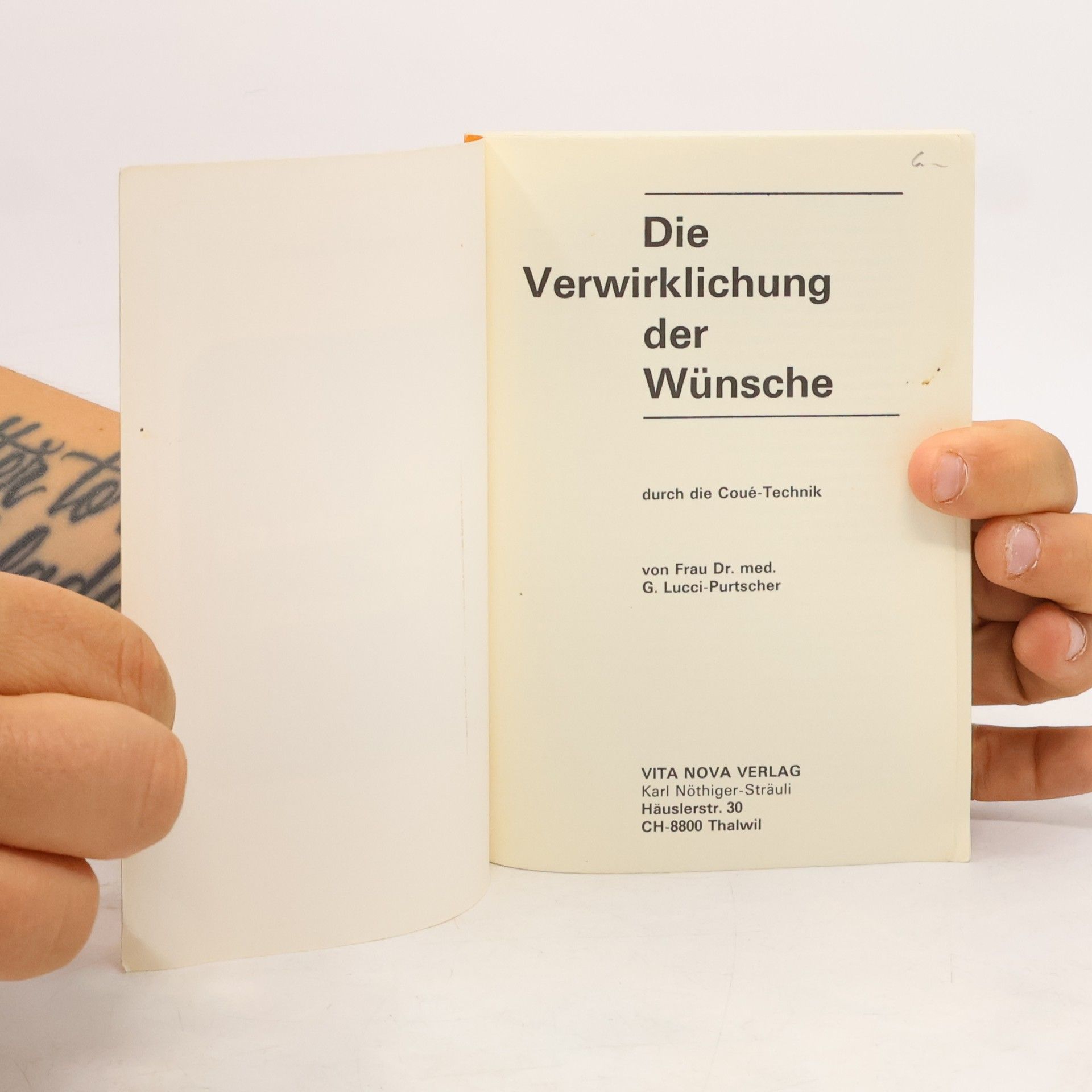 G. Lucci-Purtscher Die Verwirklichung der Wünsche