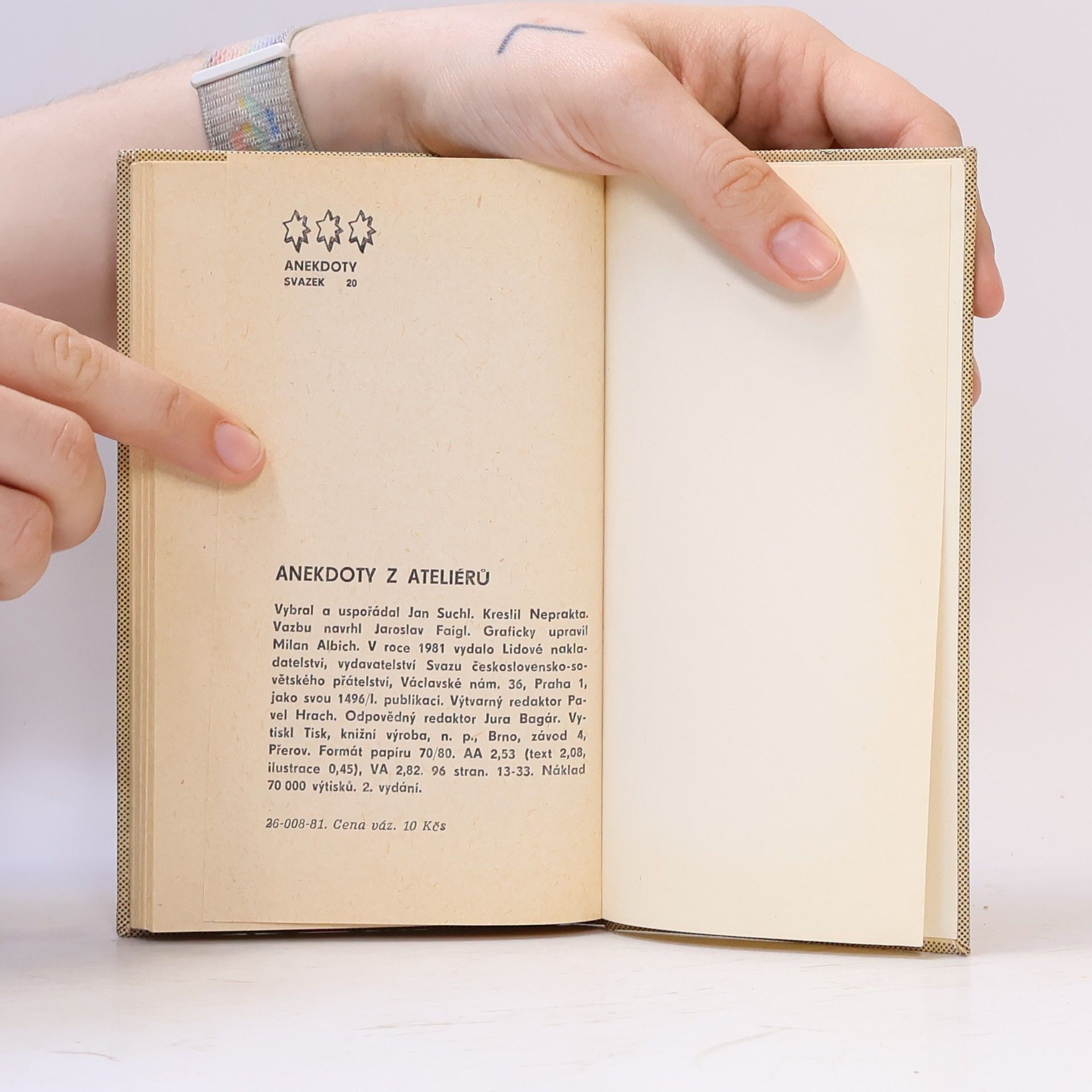 Autorenkollektiv Anekdoty z ateliérů 20
