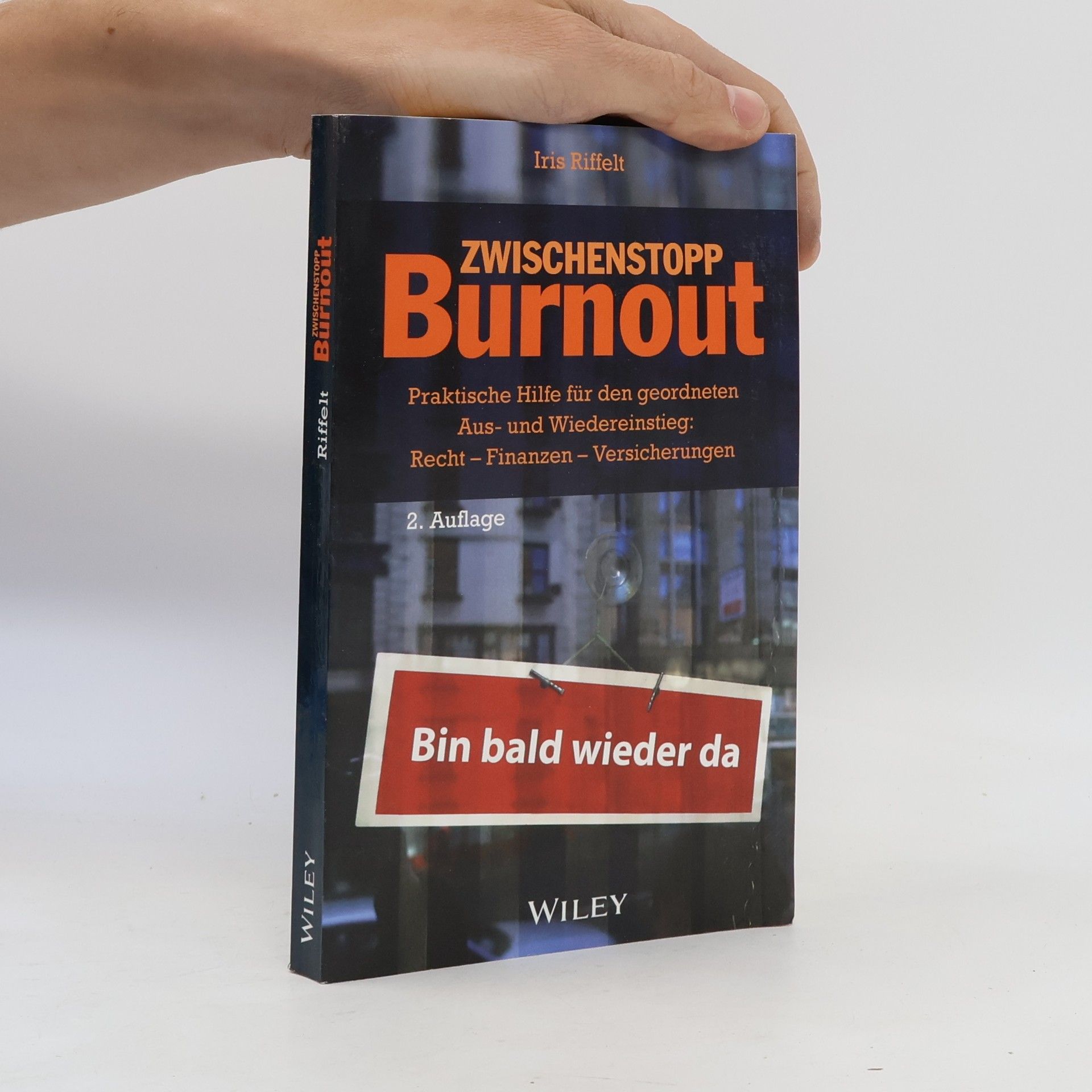 Iris Riffelt Zwischenstopp Burnout