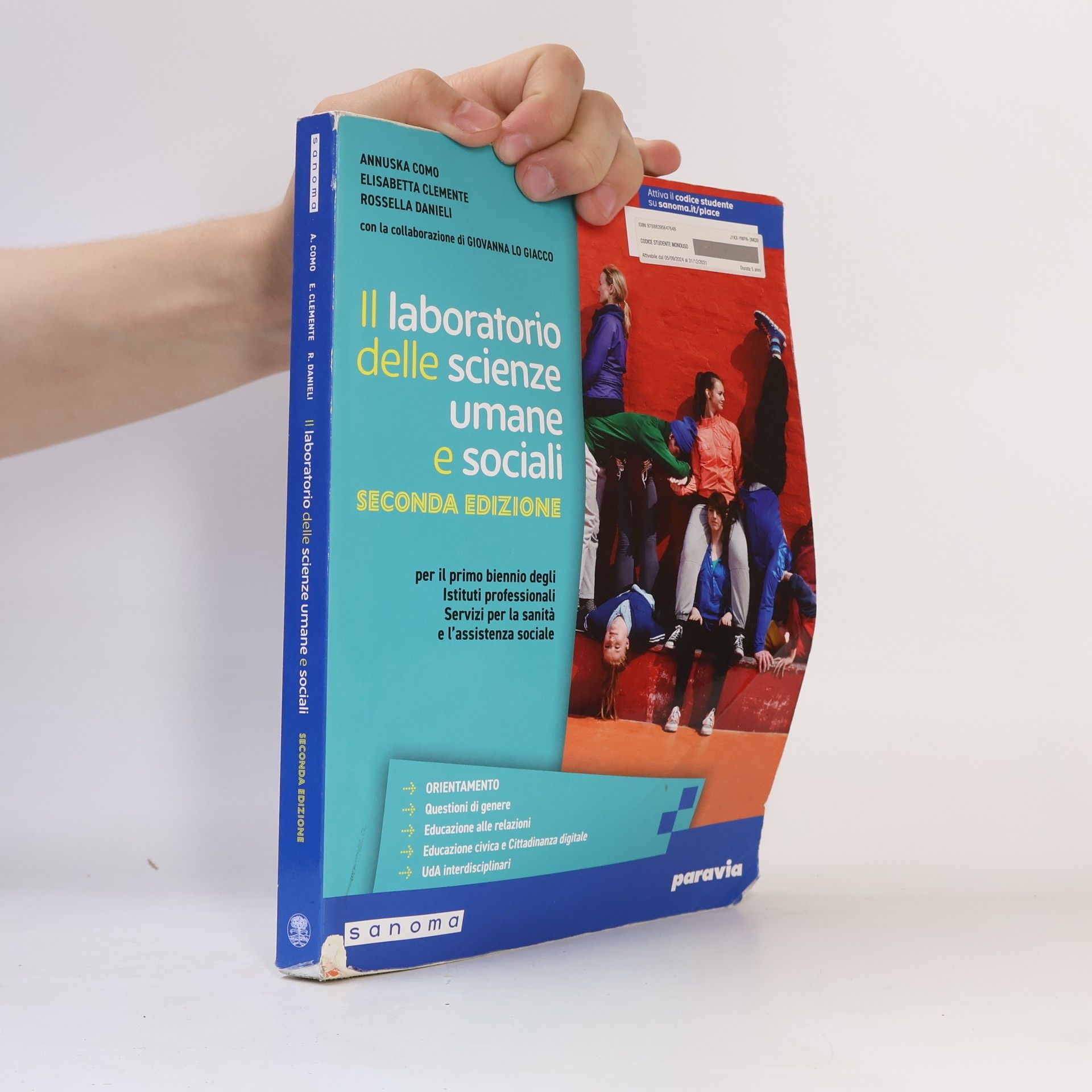 Giovanna Lo Giacco Il laboratorio delle scienze umane e sociali. Corso di scienze umane e social. Per il biennio degli Ist. professionali. Con e-book. Con espansione online - Seconda edizione