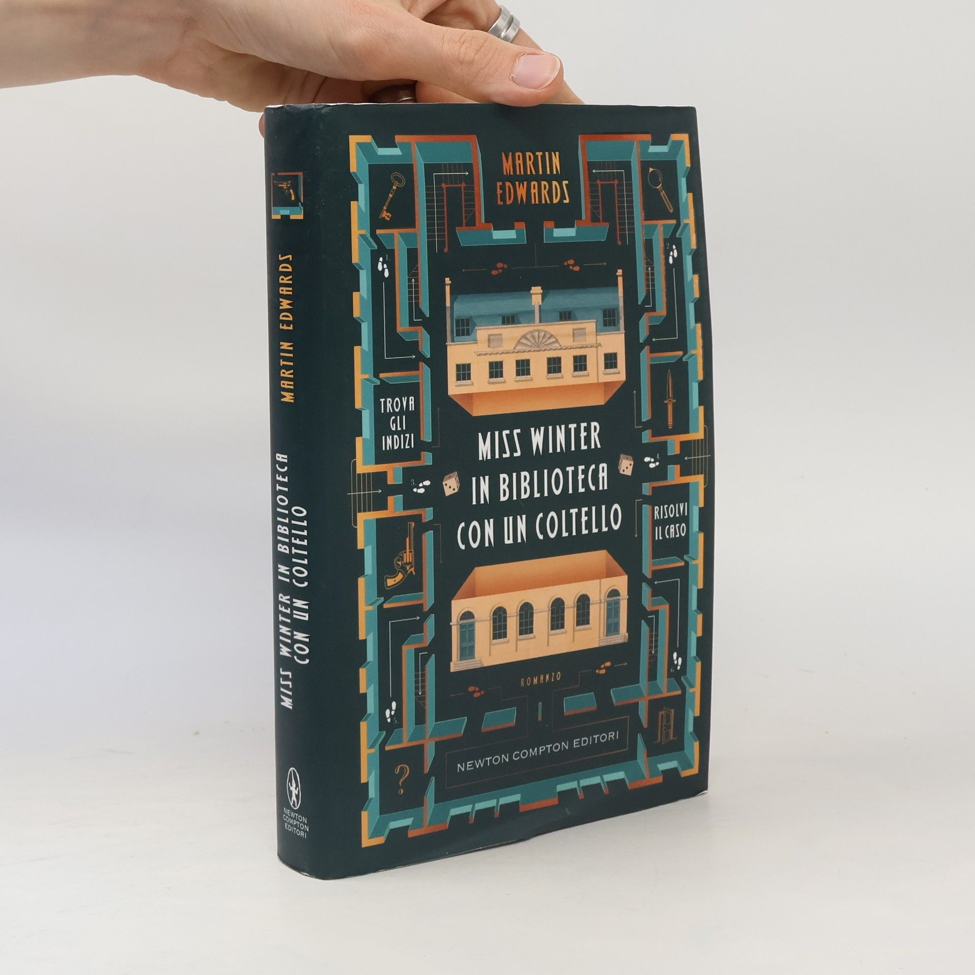 Martin Edwards Nuova narrativa Newton: Miss Winter in biblioteca con un coltello
