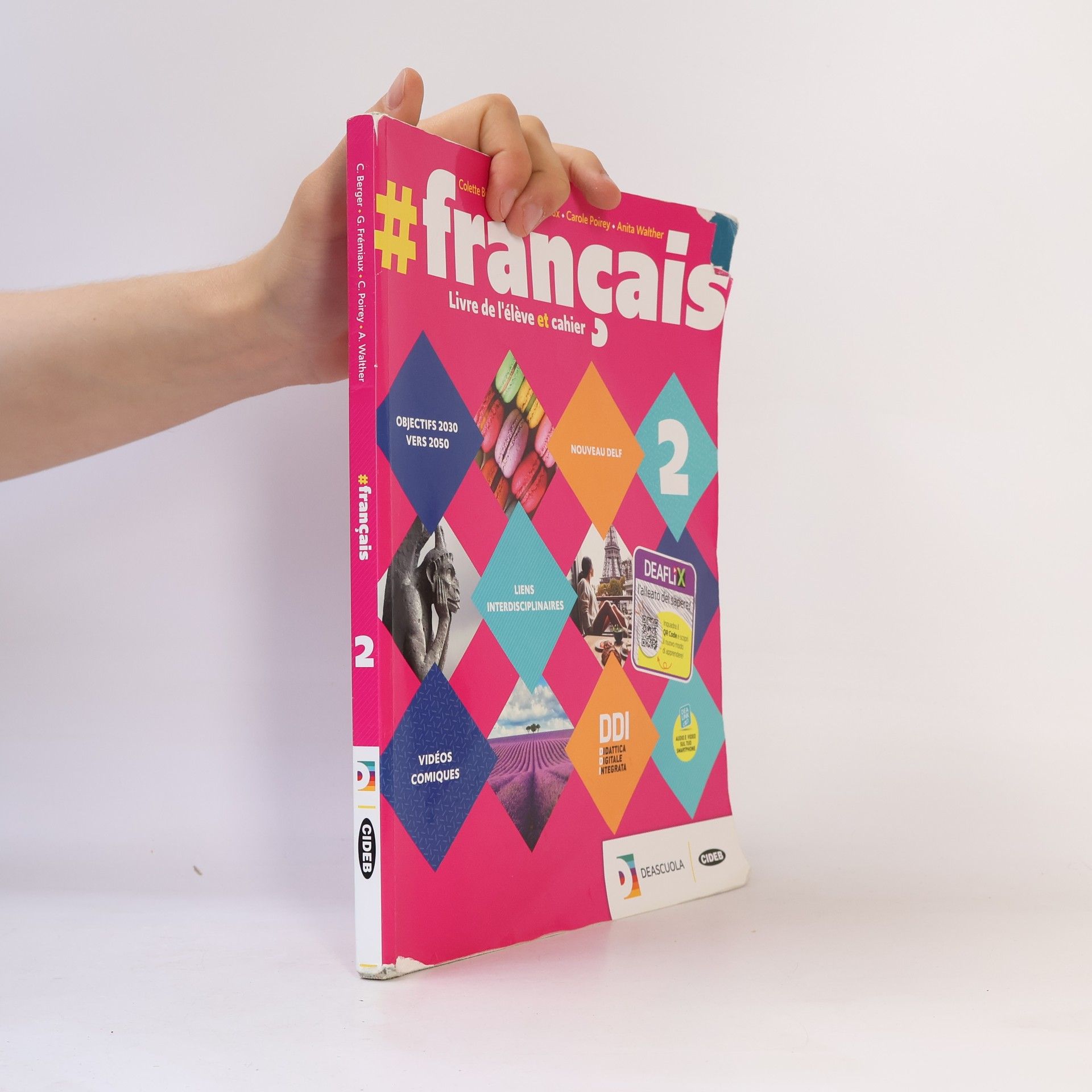 #Français. Livre de l’élève et cahier. #Grammaire. Per le Scuole superiori. Con e-book. Con espansione online. Con DVD-ROM