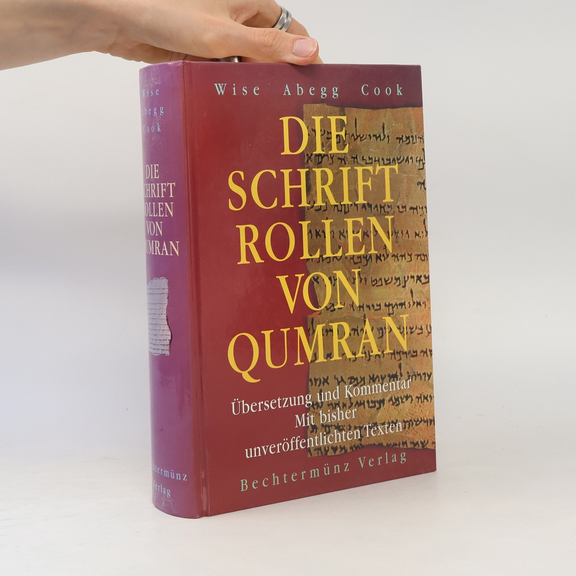 Abegg Die Schriftrollen von Qumran