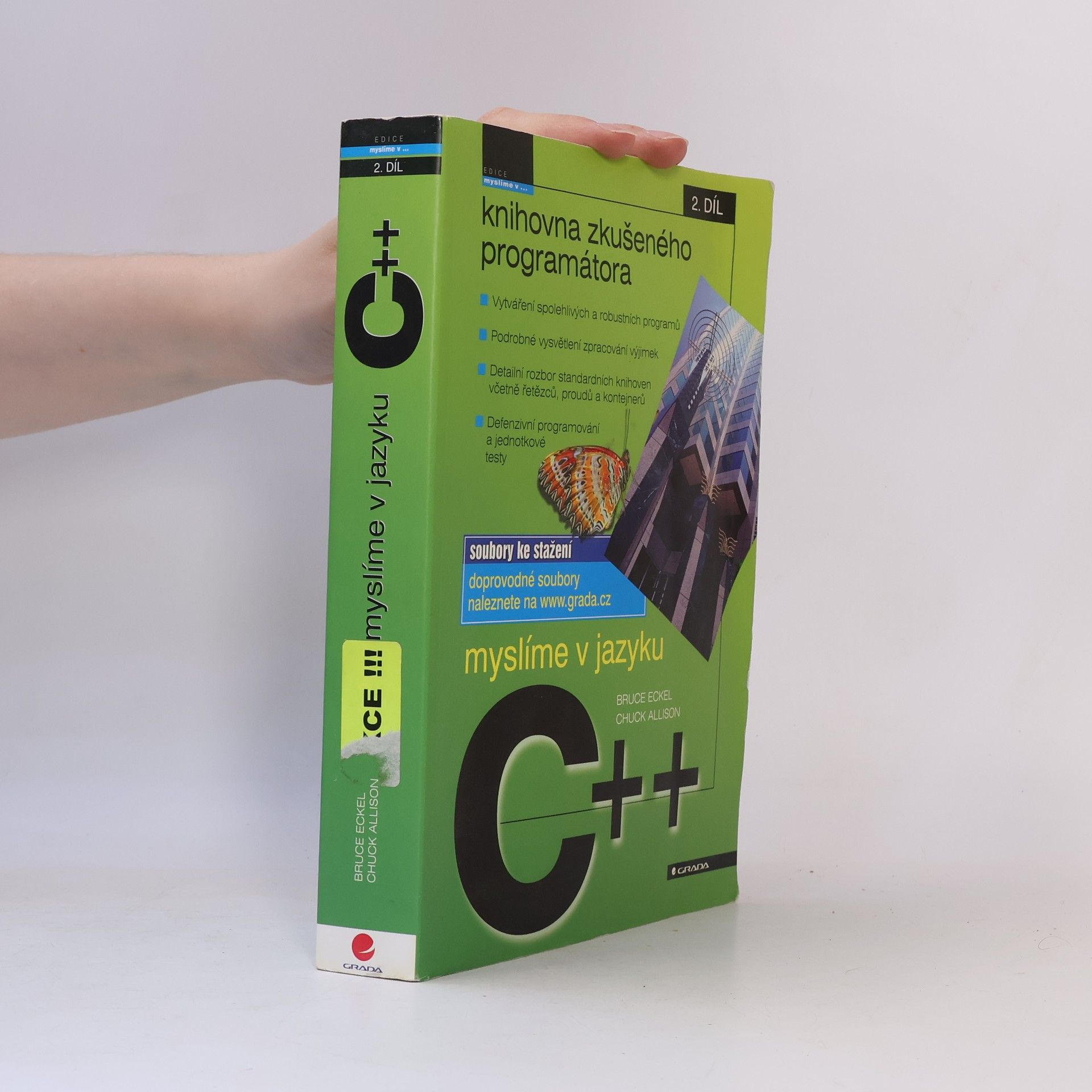 Chuck Allison Myslíme v jazyku C++ : knihovna programátora, 2. díl