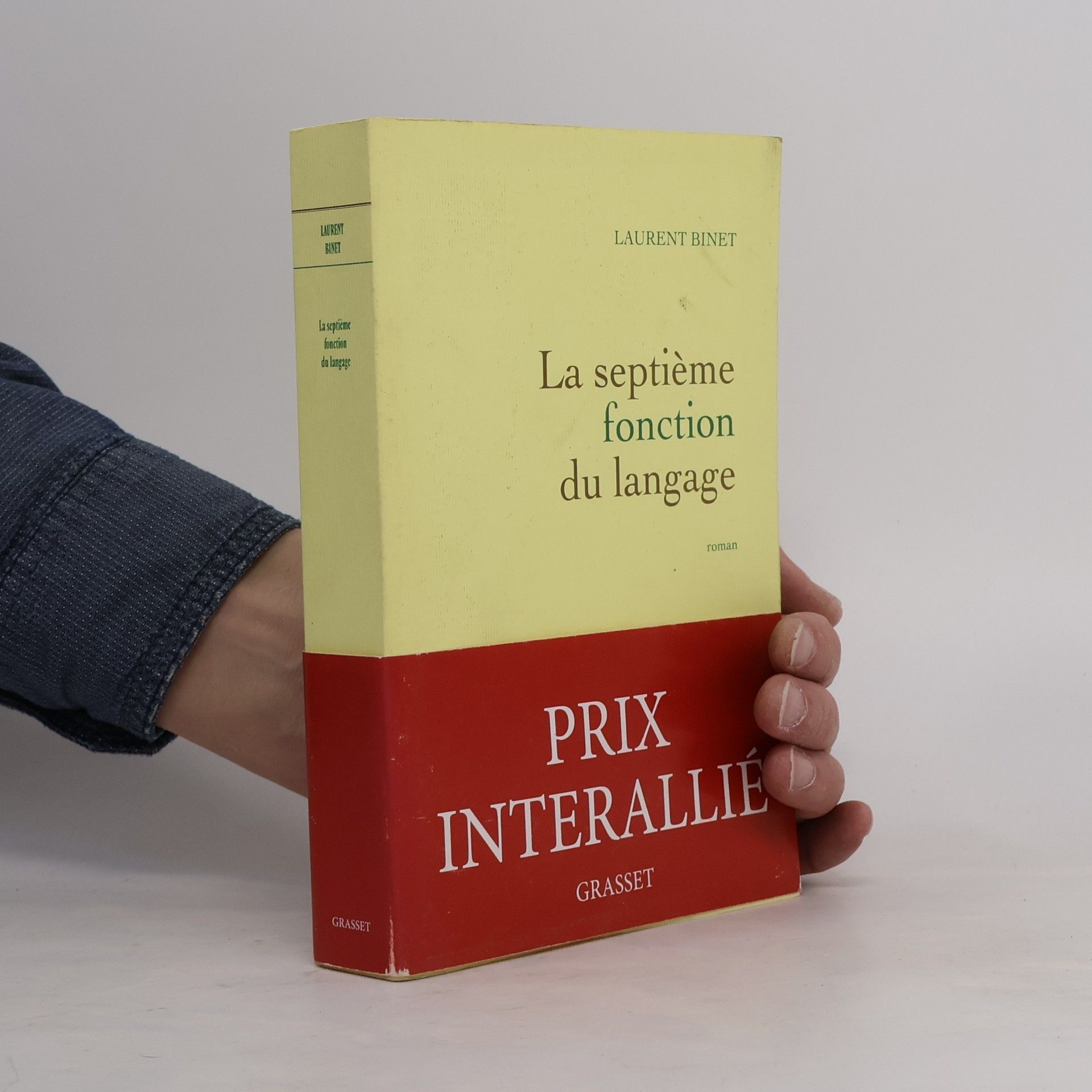 Laurent Binet La septième fonction du langage