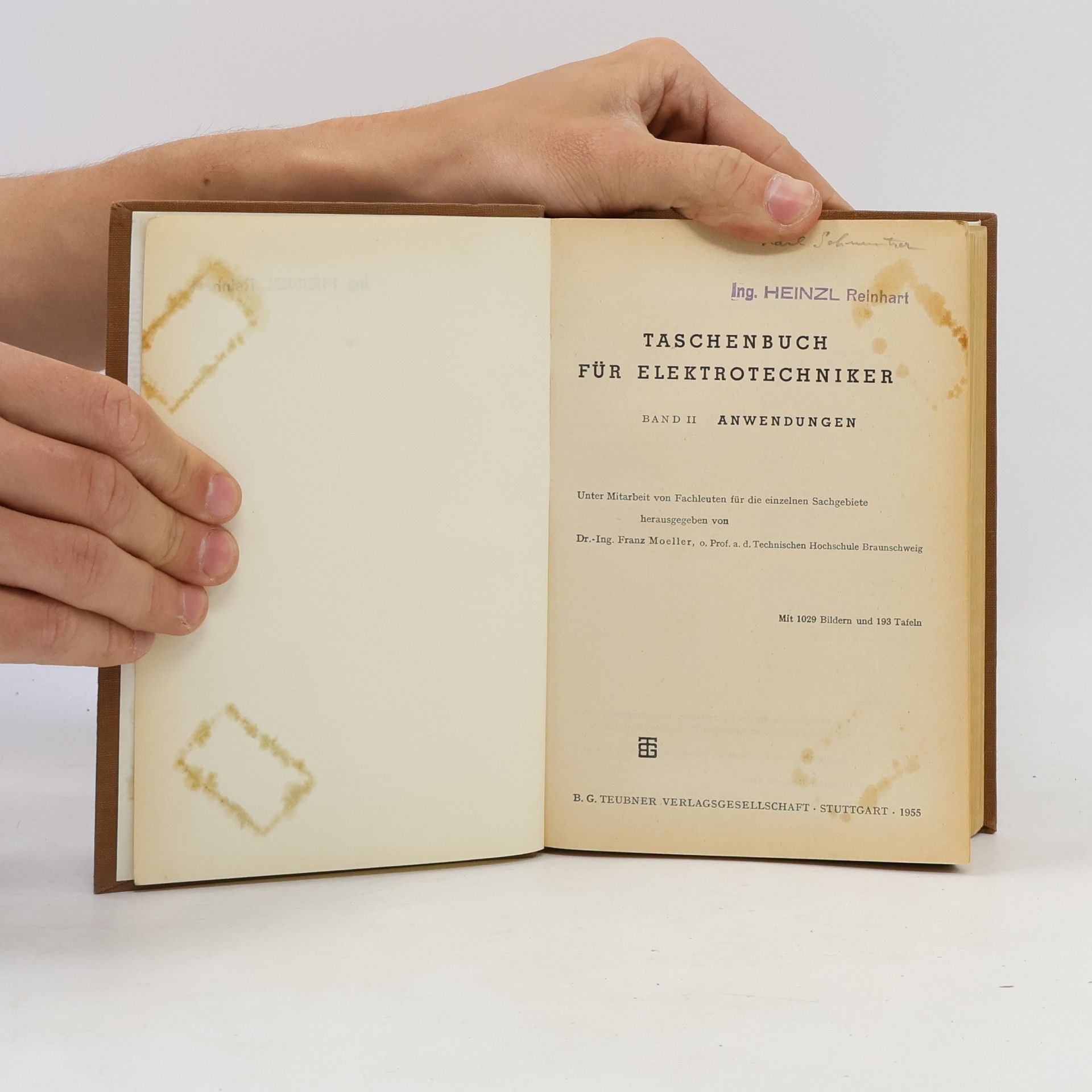 Franz Moeller Taschenbuch für Elektrotechniker II