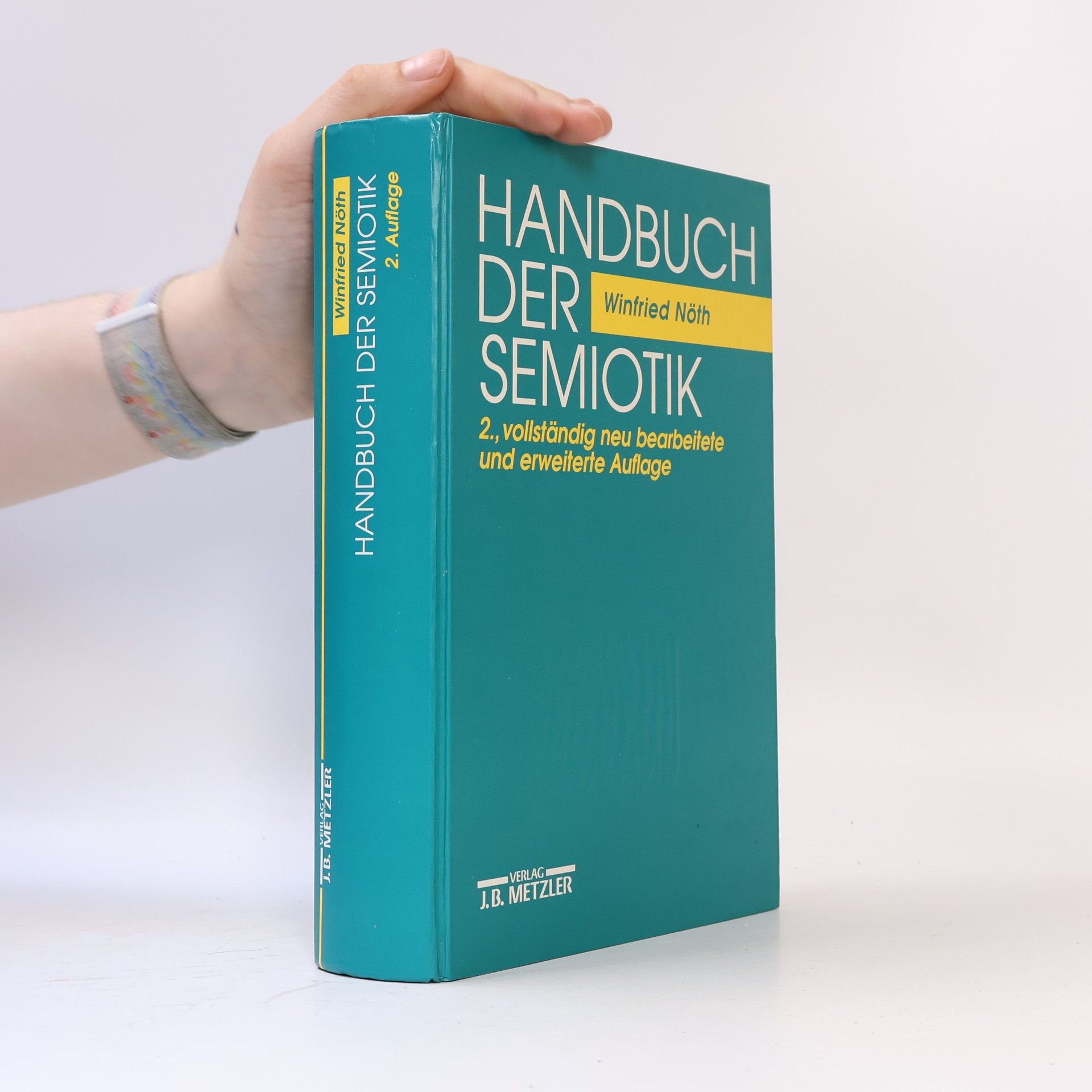 Winfried Nöth Handbuch der Semiotik