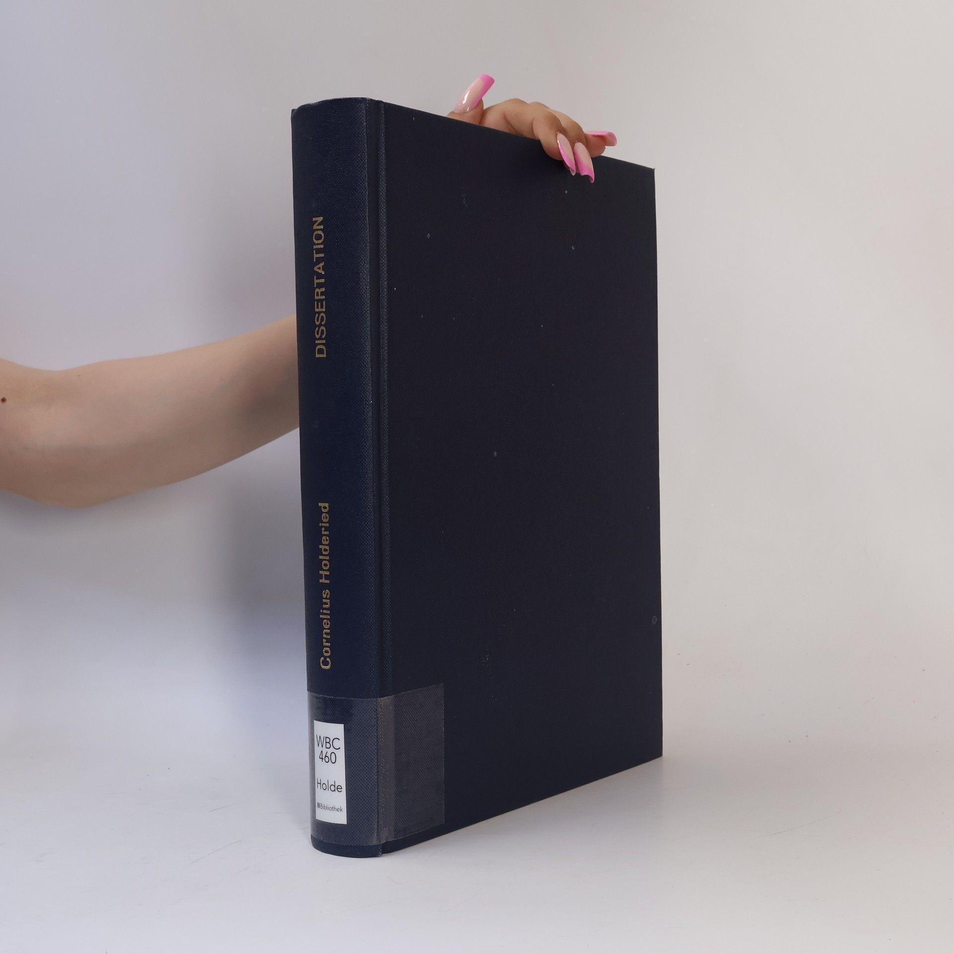 Cornelius Holderied Dissertation