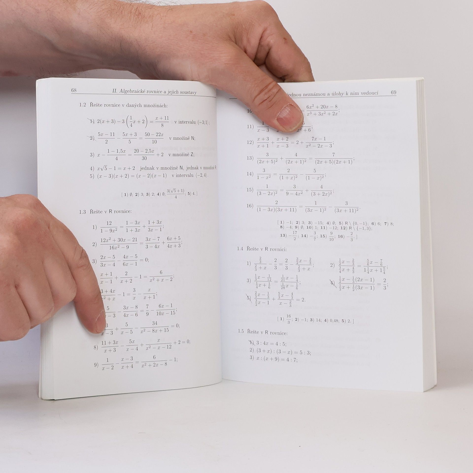 František Janeček Sbírka úloh z matematiky pro střední školy
