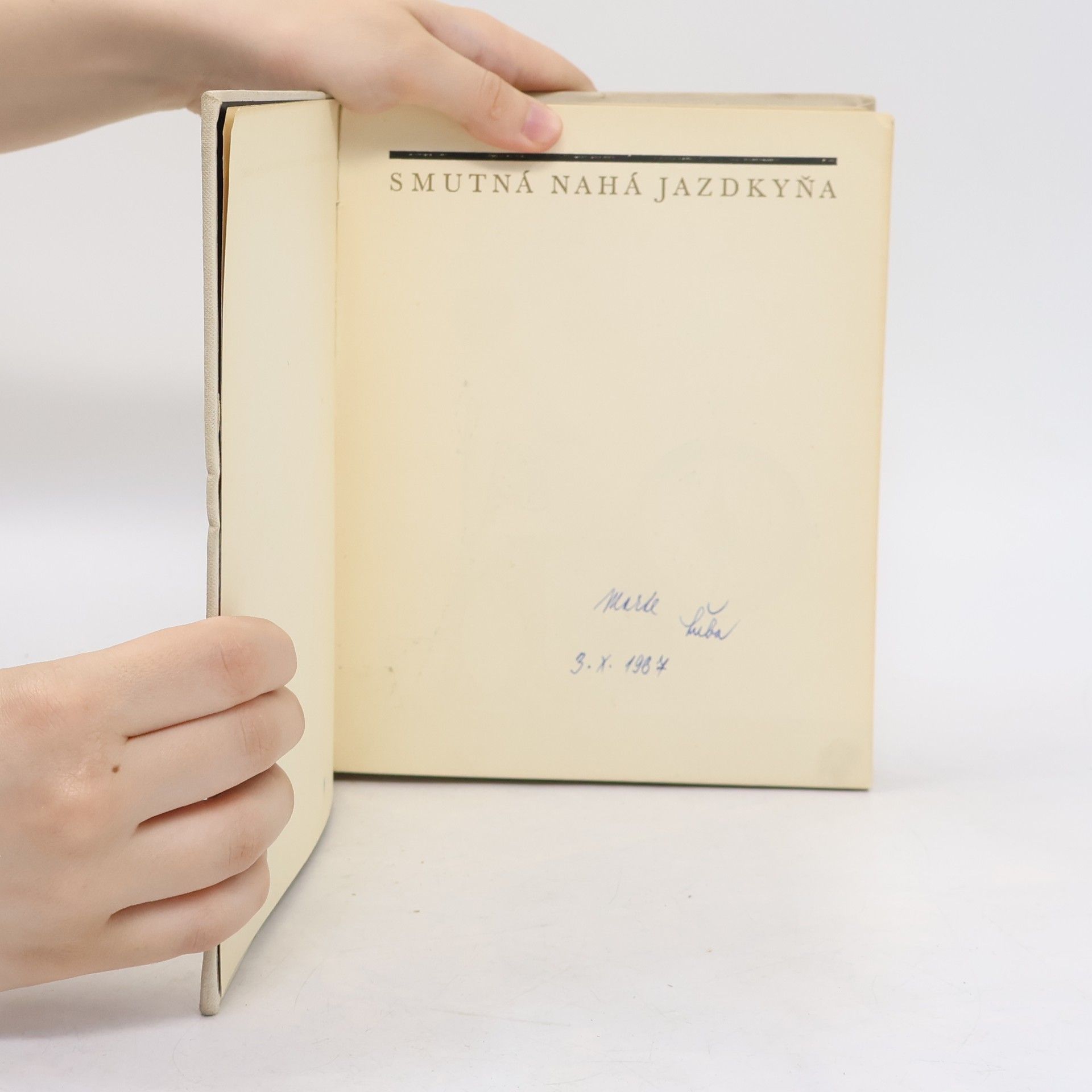 Lawrence Ferlinghetti Smutná nahá jazdkyňa