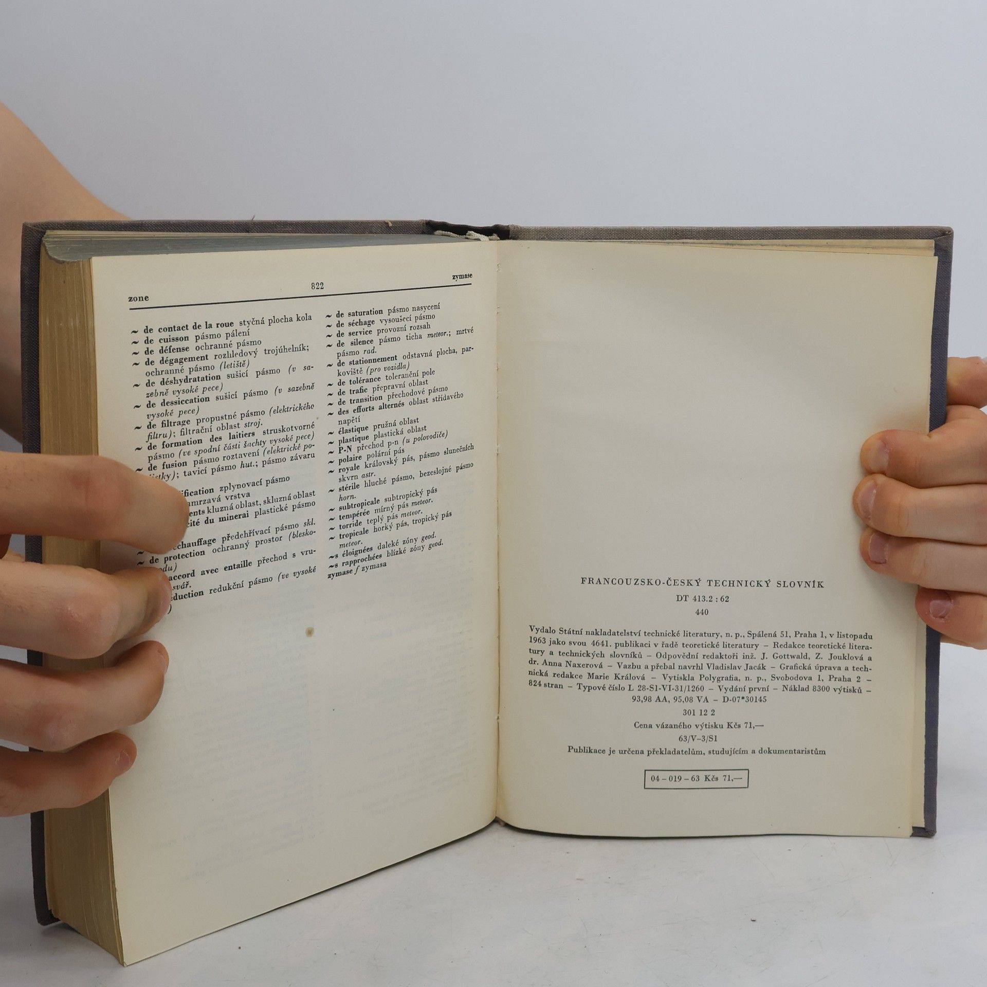 Various authors Francouzsko-český technický slovník