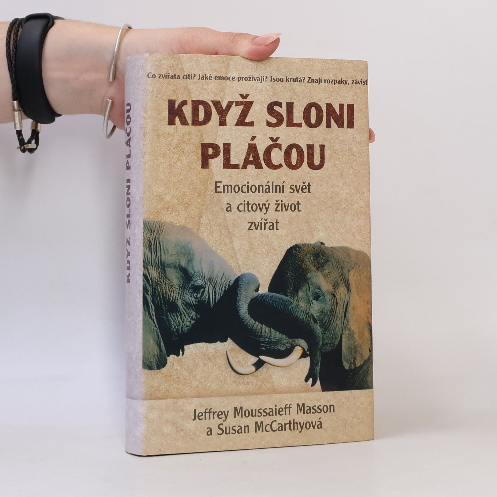 J. Moussaieff Masson Když sloni pláčou