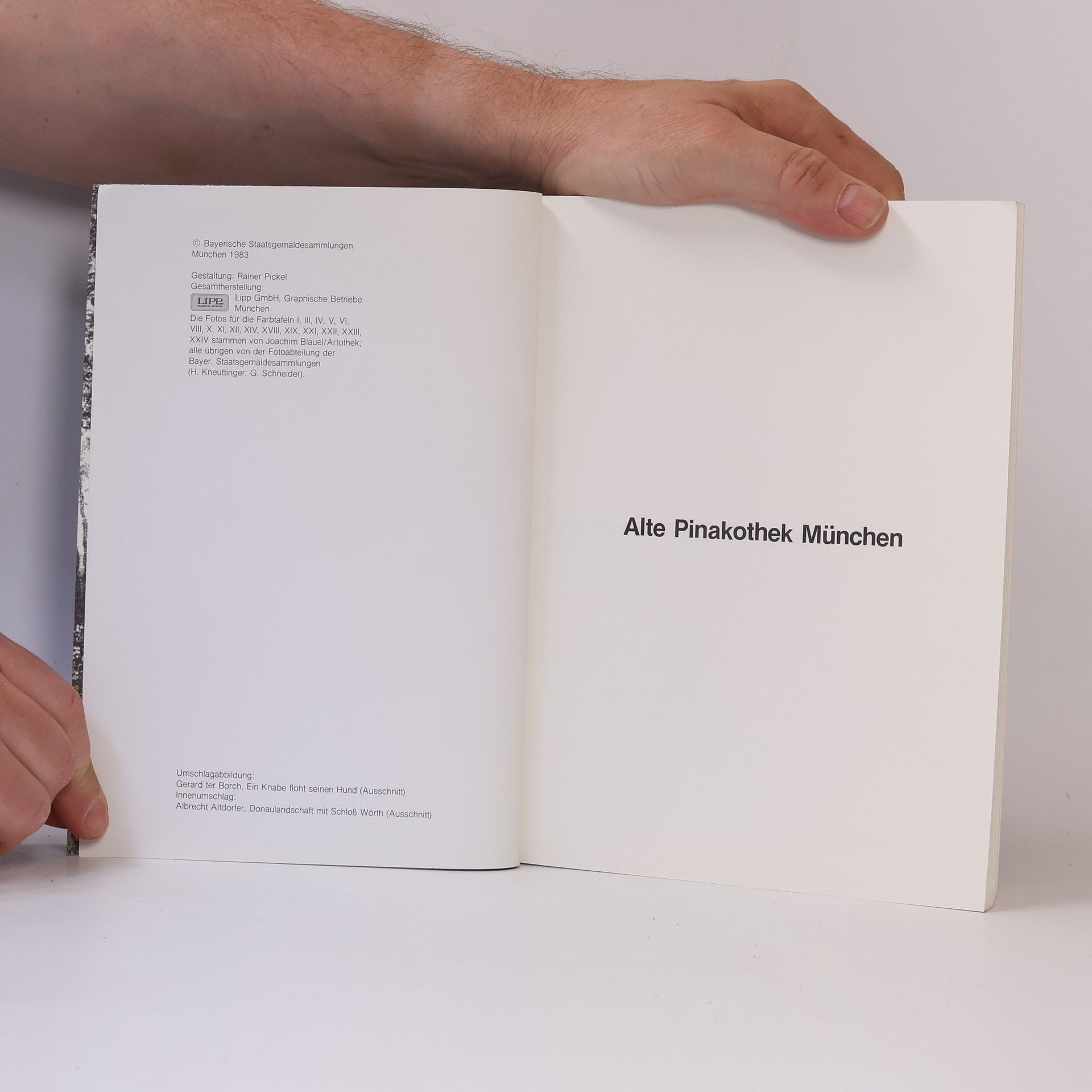 Rainer Pickel Alte Pinakothek München