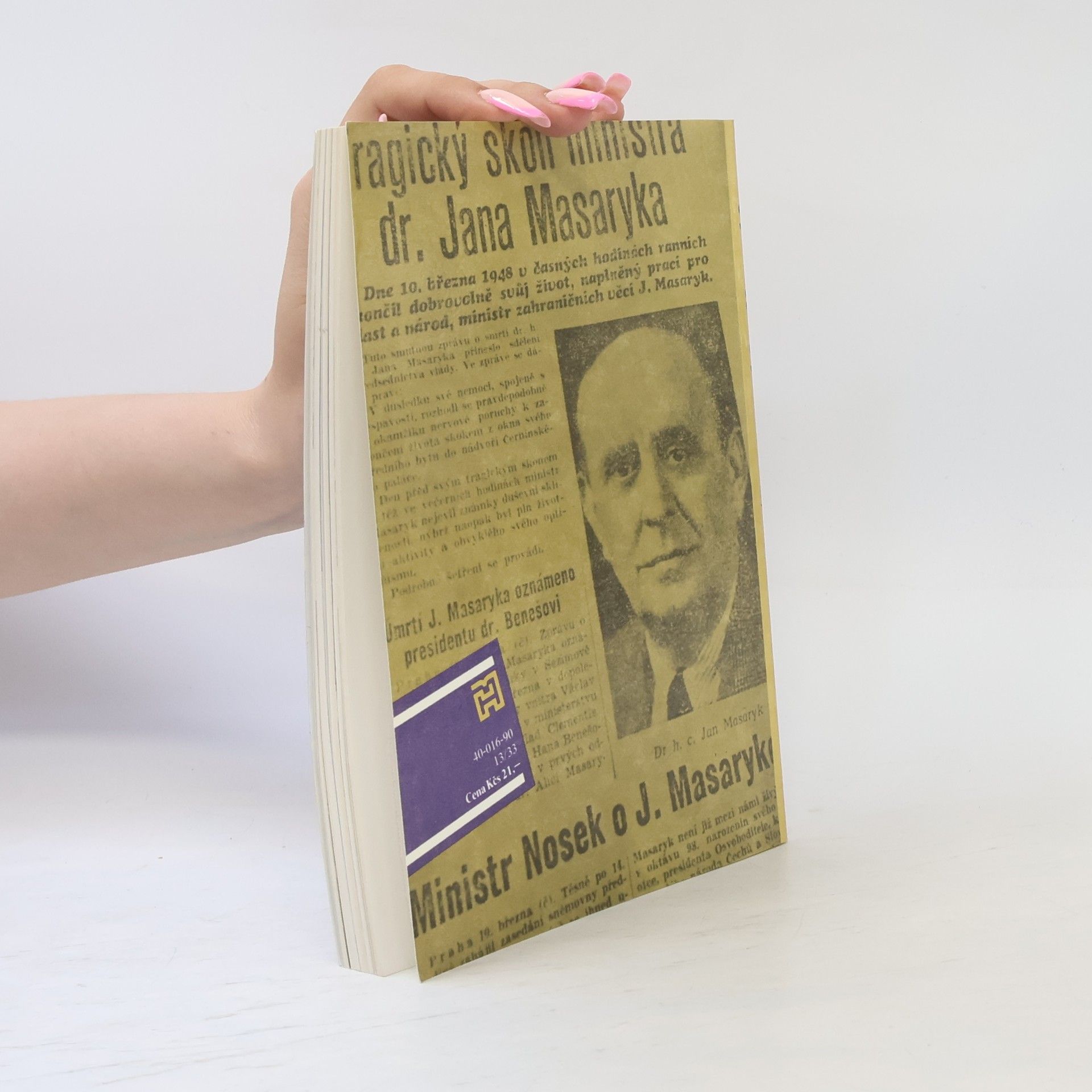 Petr Kettner Proč zemřel Jan Masaryk?