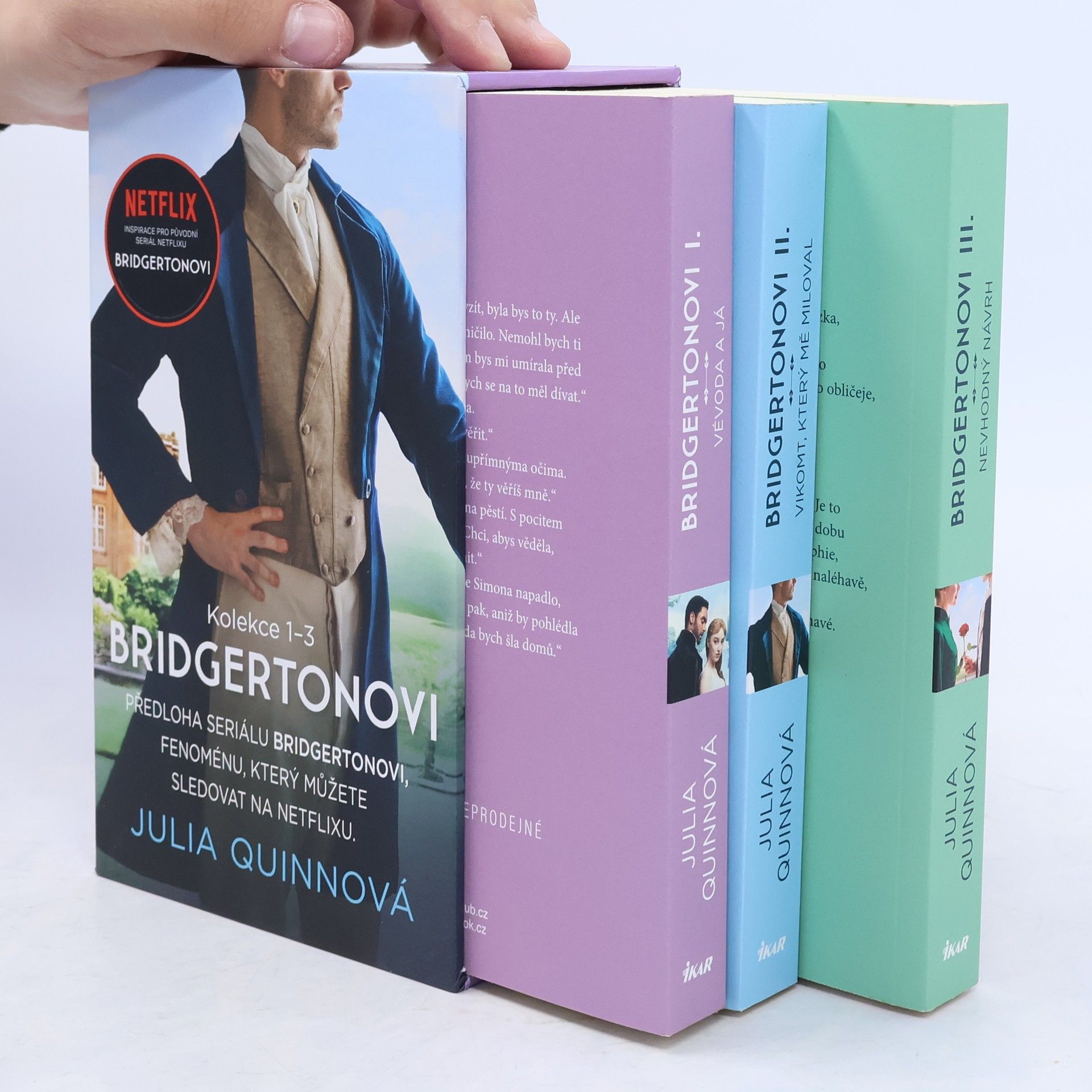 Julie Quinnová Bridgertonovi. Kolekce 1-3