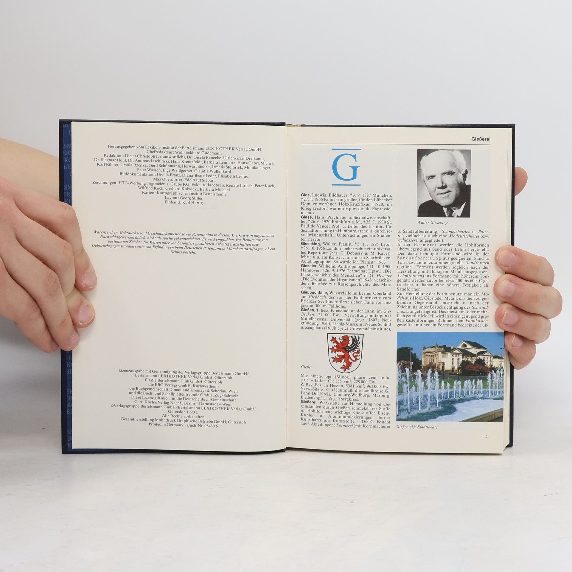 Kolektiv autorů Bertelsmann Universal Lexikon 7. Gies-Hell