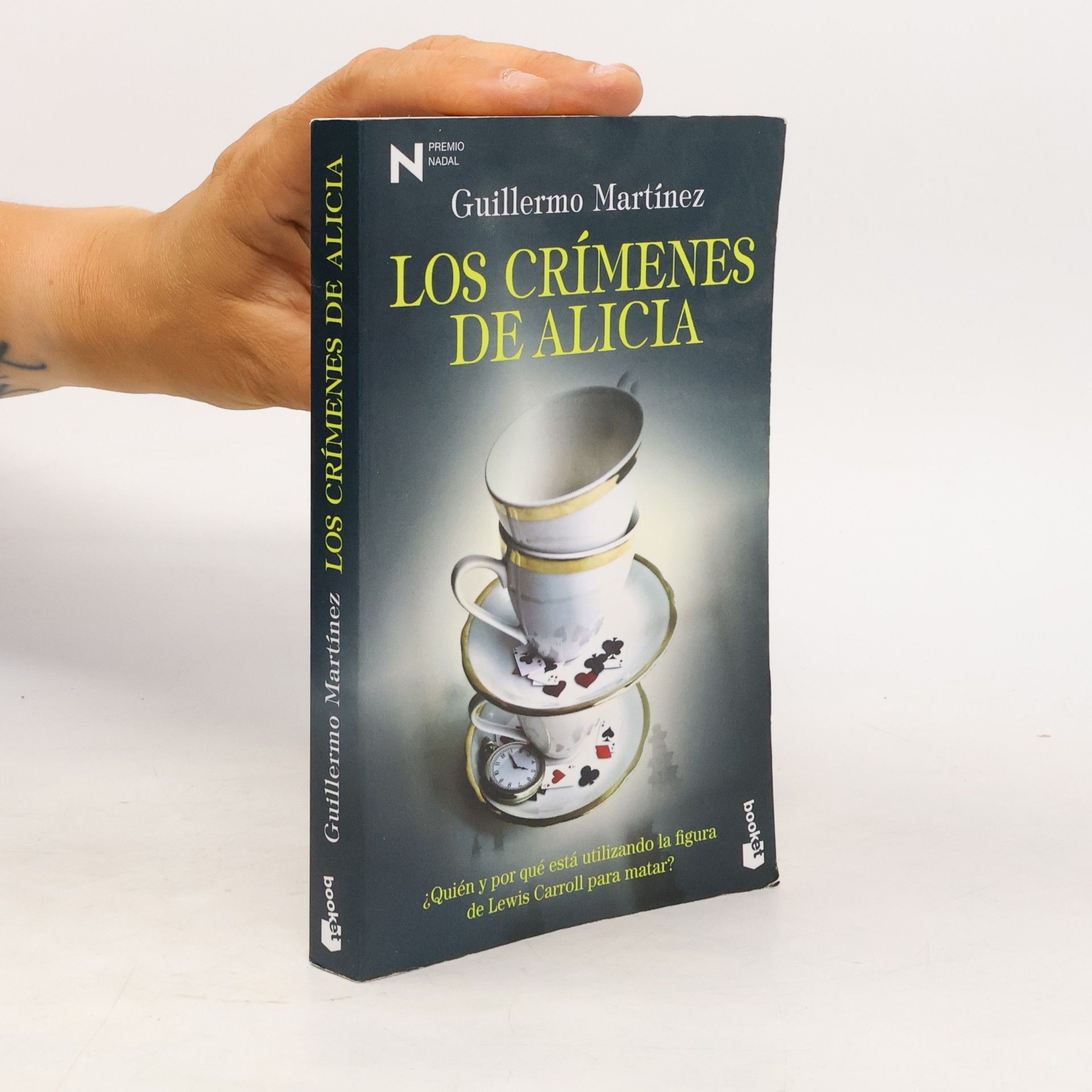 Guillermo Martínez Los crimenes de Alicia