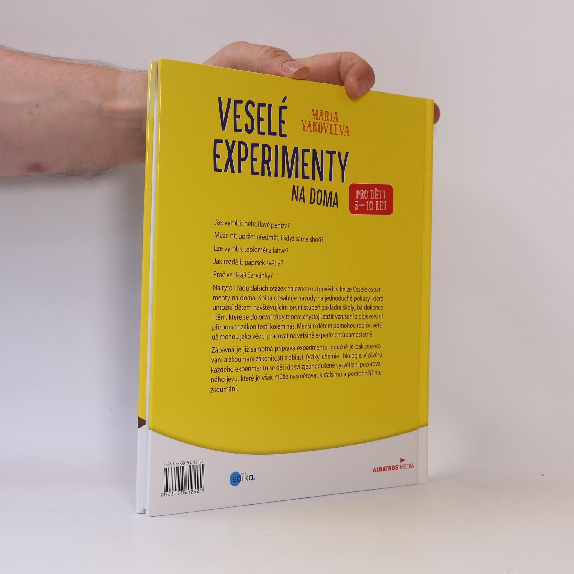 Marija Aleksandrovna Jakovleva Veselé experimenty na doma