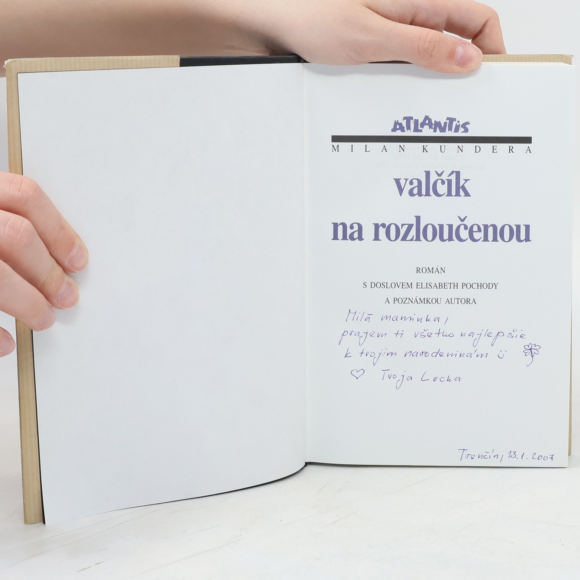 Milan Kundera Valčík na rozloučenou