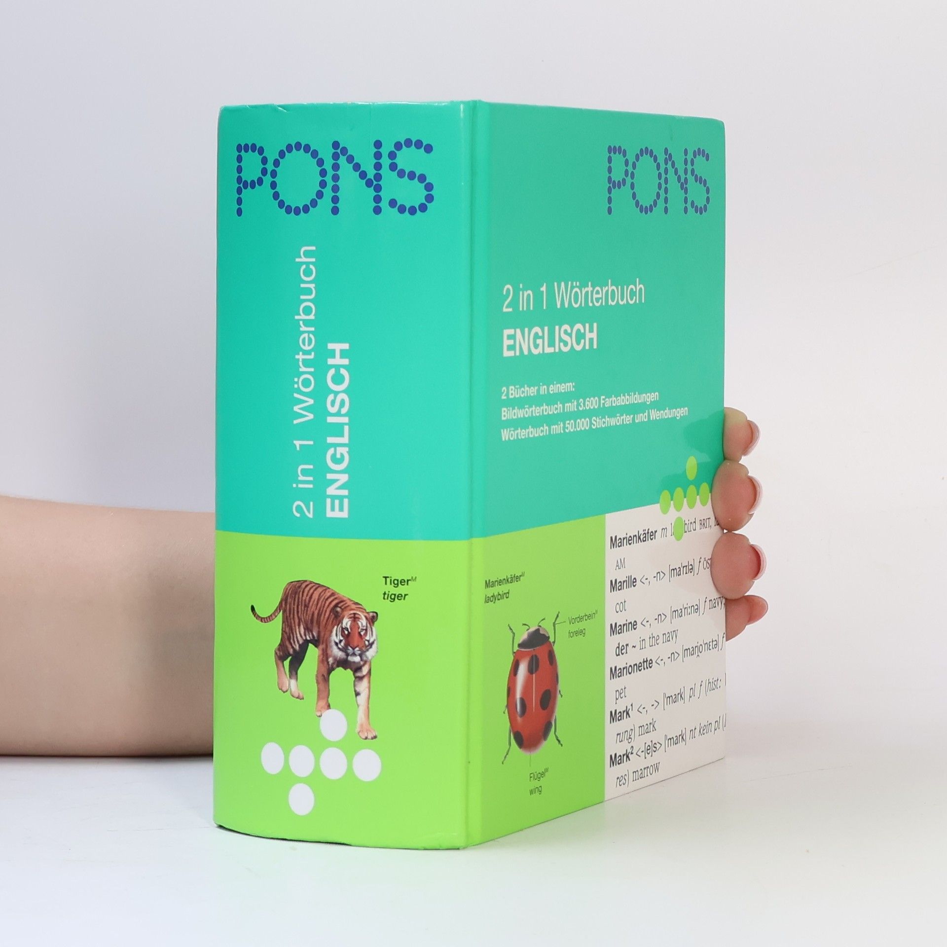 Kolektiv autorů PONS 2 in 1 Wörterbuch Englisch
