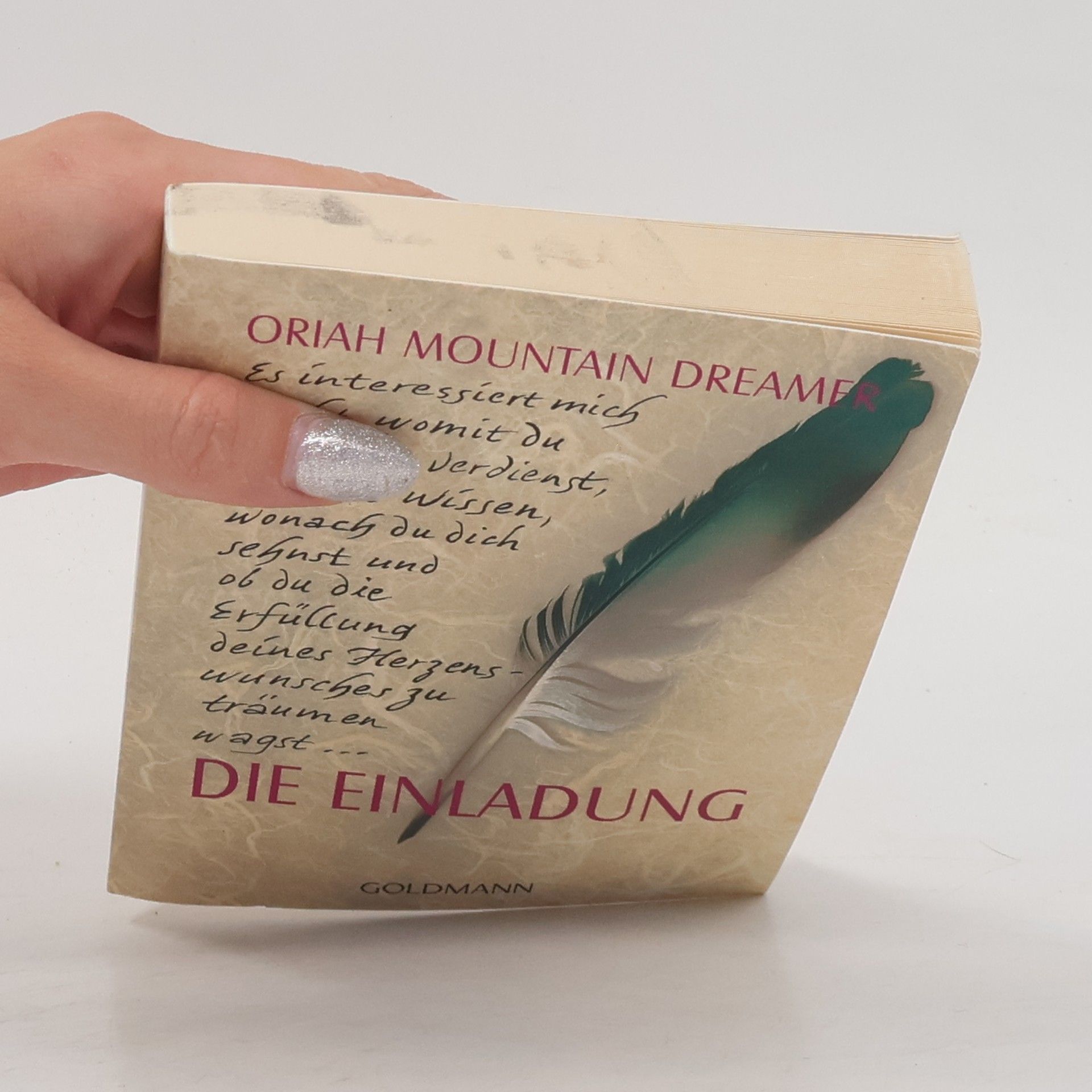 Oriah Mountain Dreamer Die Einladung