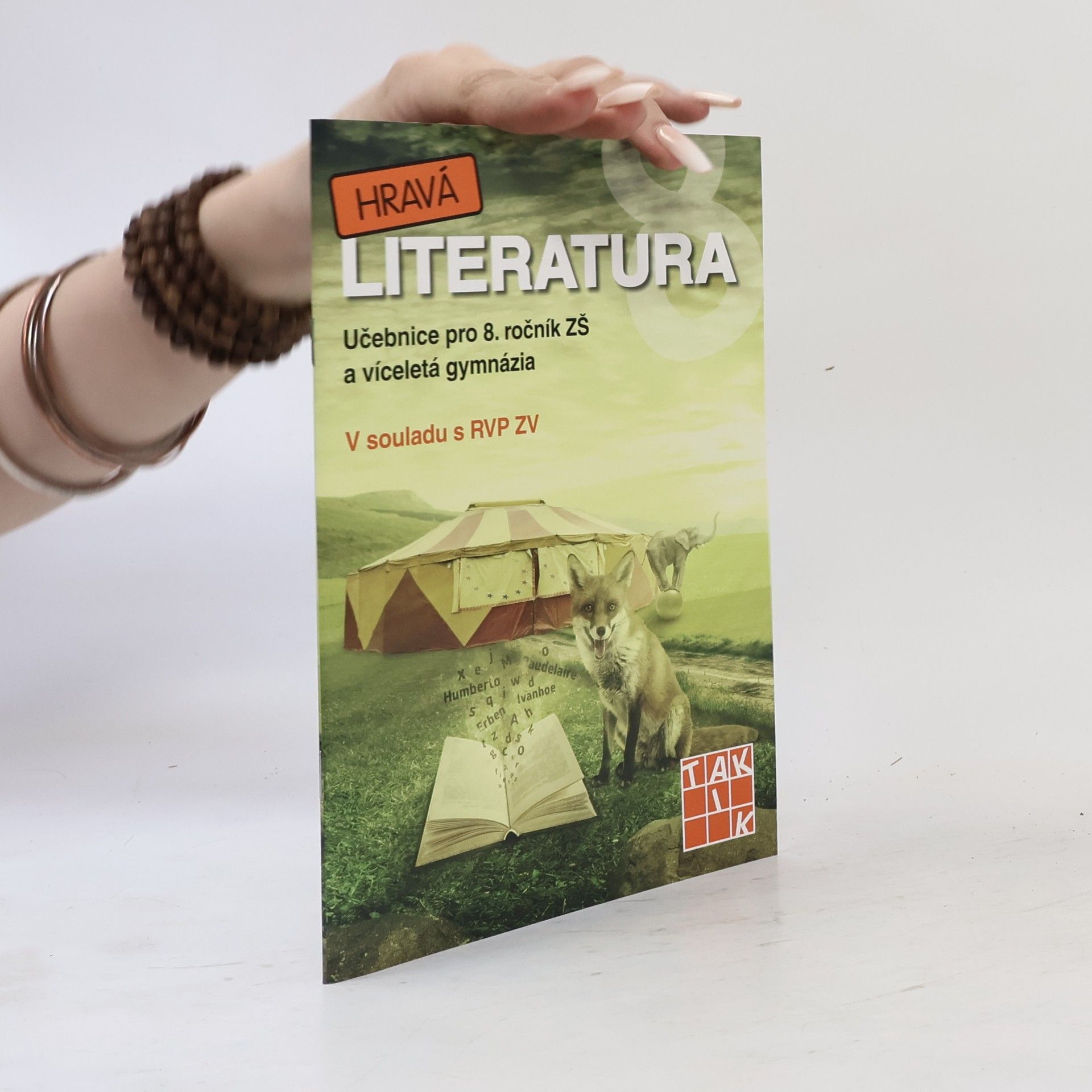 Michaela Jindráčková Hravá literatura: učebnice pro 8. ročník ZŠ a víceletá gymnázia
