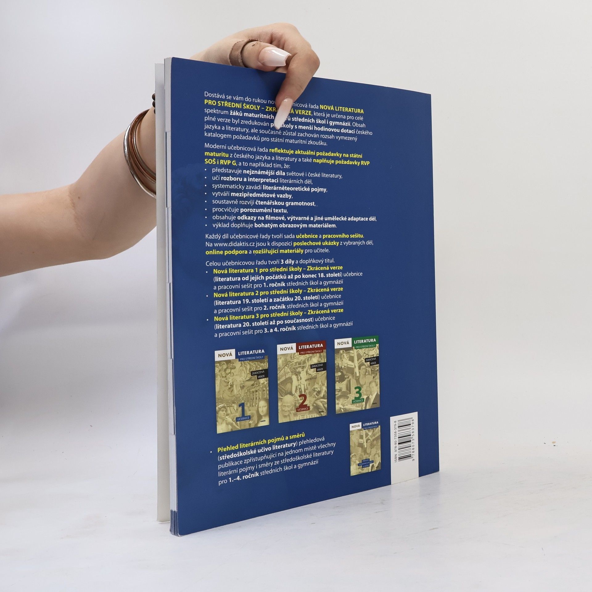 Kolektiv autorů Nová literatura pro střední školy. 1, učebnice, zkrácená verze