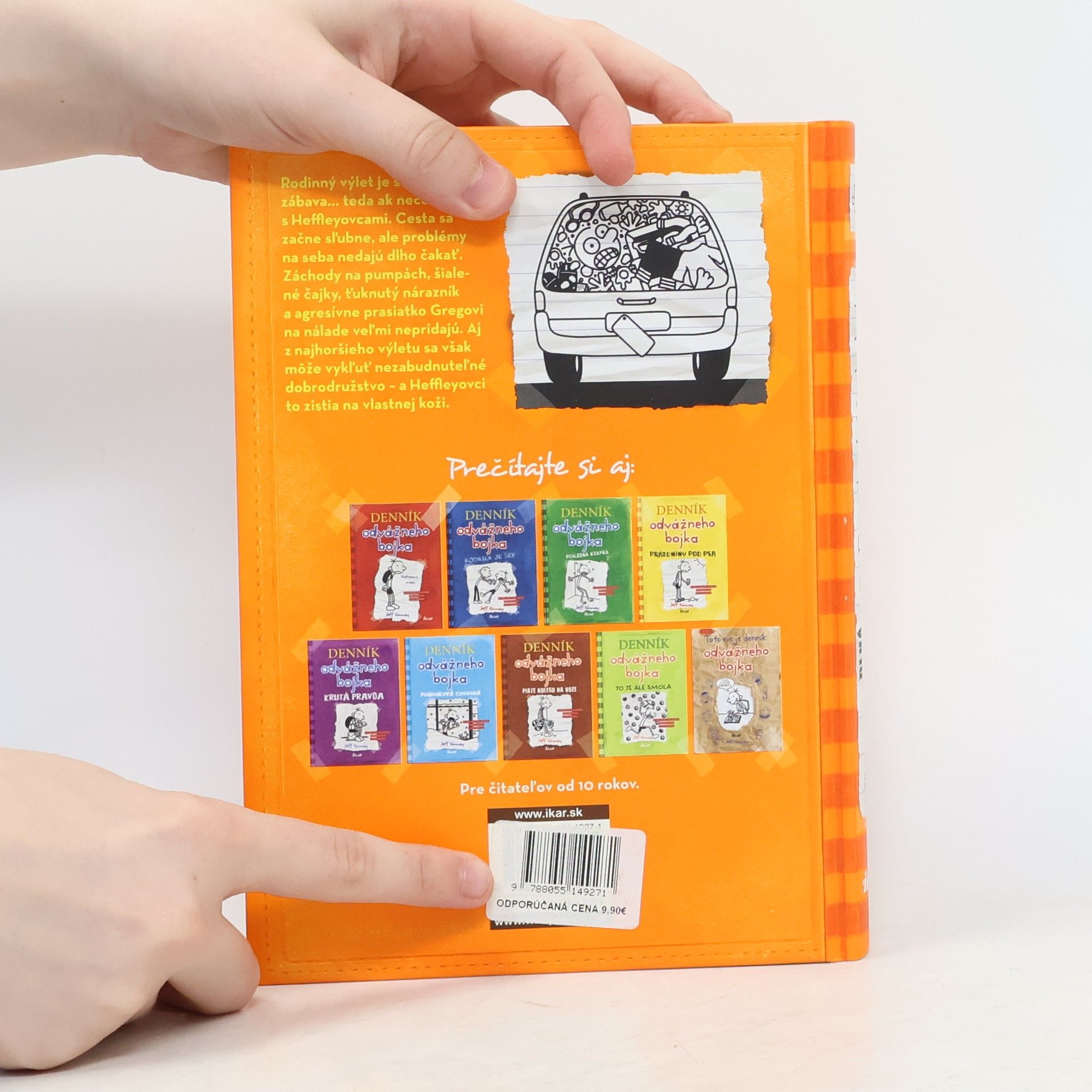 Jeff Kinney Denník odvážneho bojka 9. Dlhá cesta