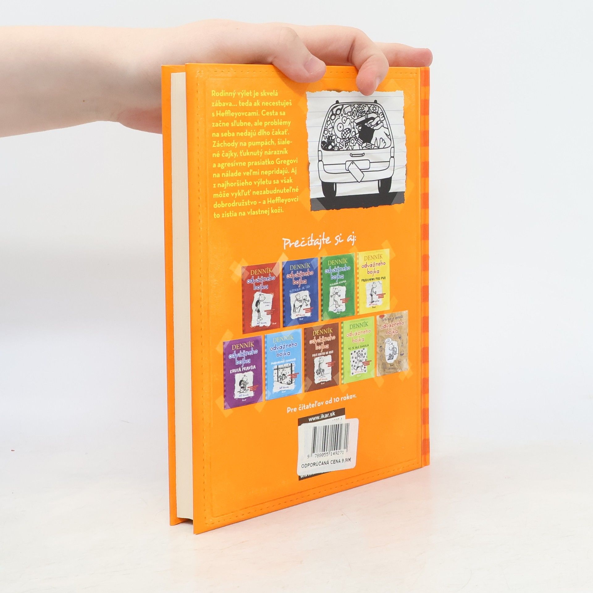 Jeff Kinney Denník odvážneho bojka 9. Dlhá cesta