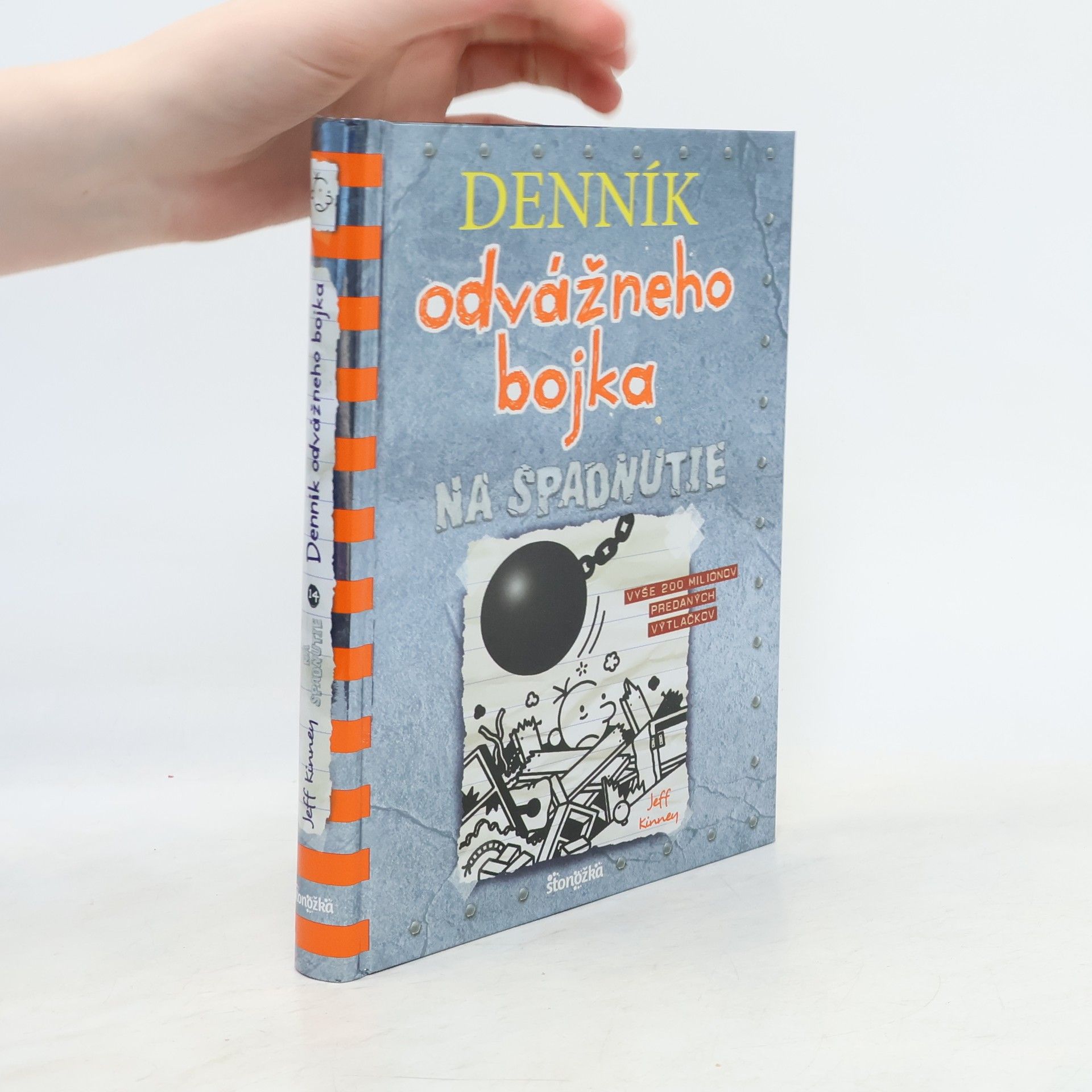 Jeff Kinney Denník odvážneho bojka 14. Na spadnutie