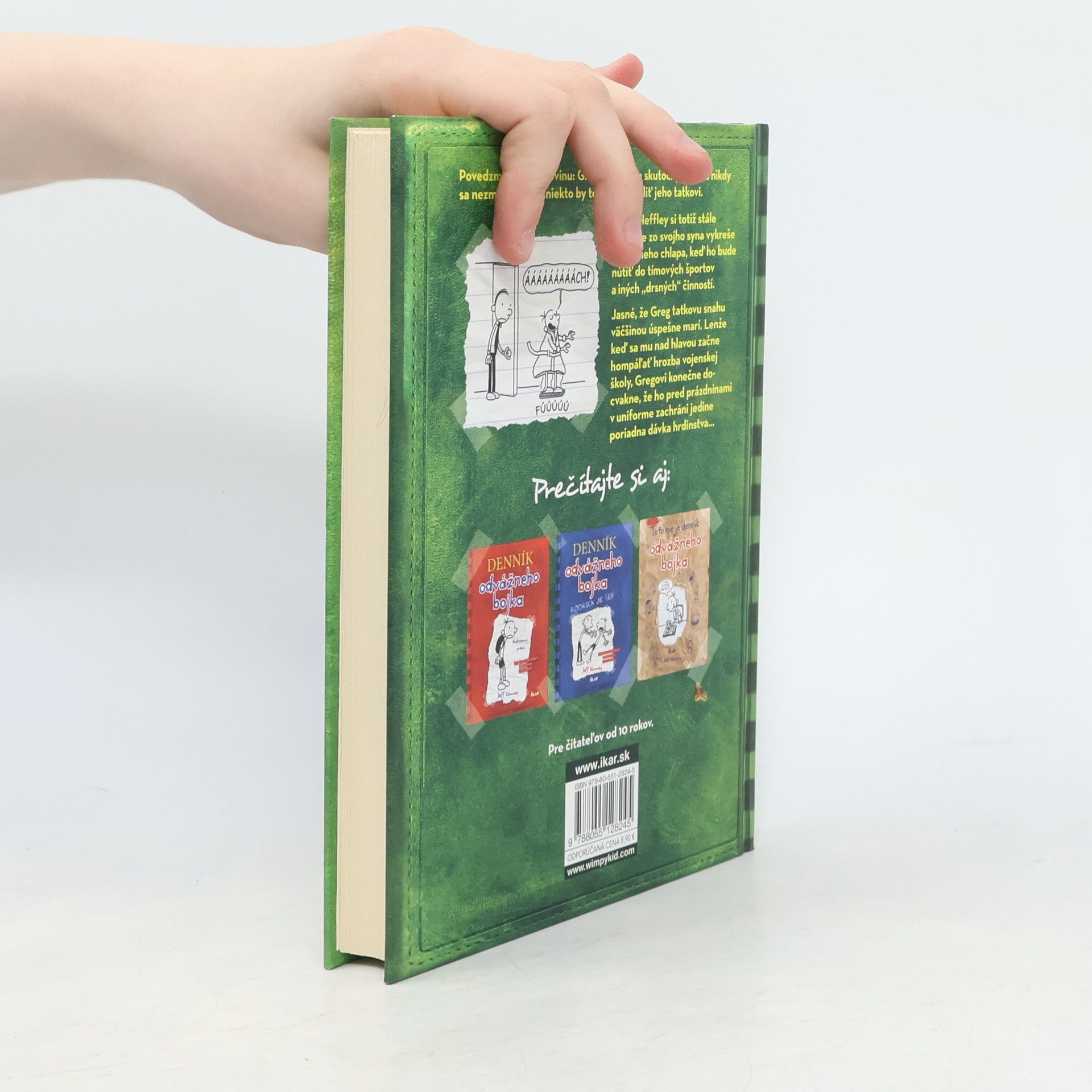 Jeff Kinney Denník odvážného bojka - Posledná kvapka