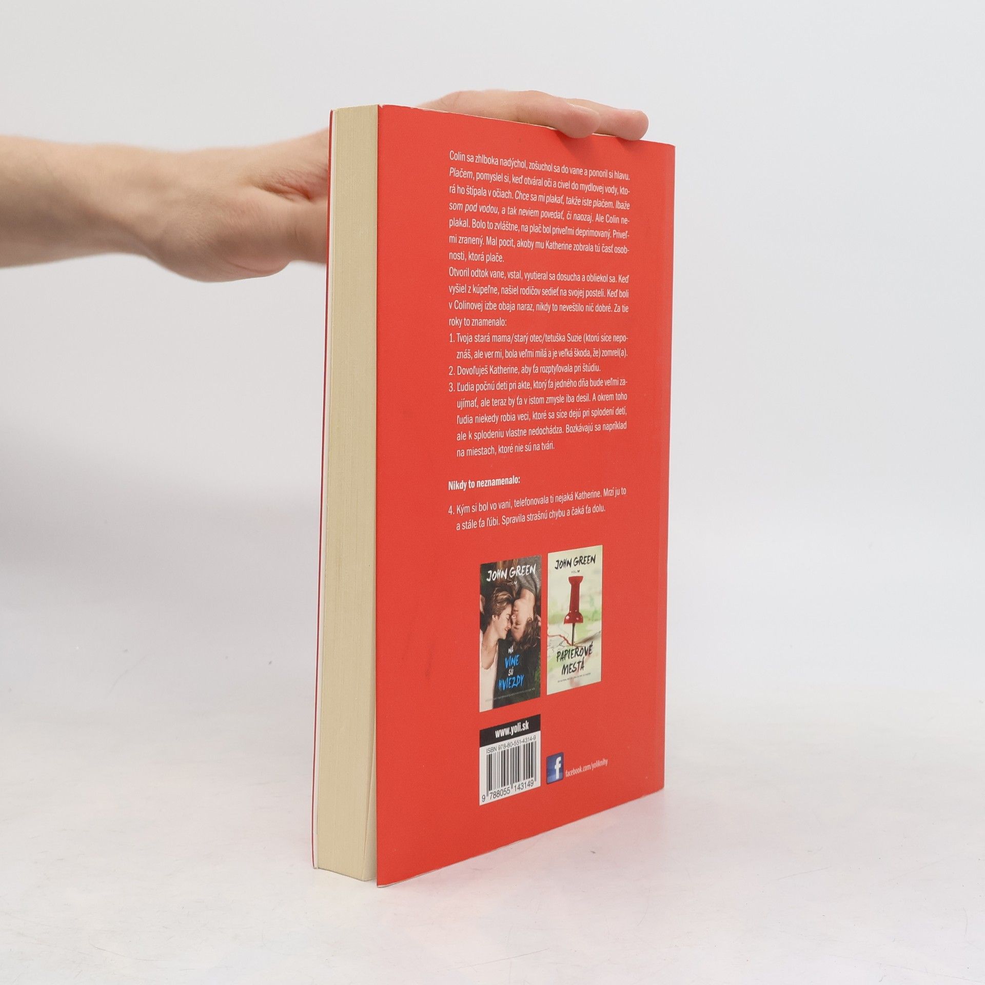 John Green Poučka o podstate predvídateľnosti Katherín
