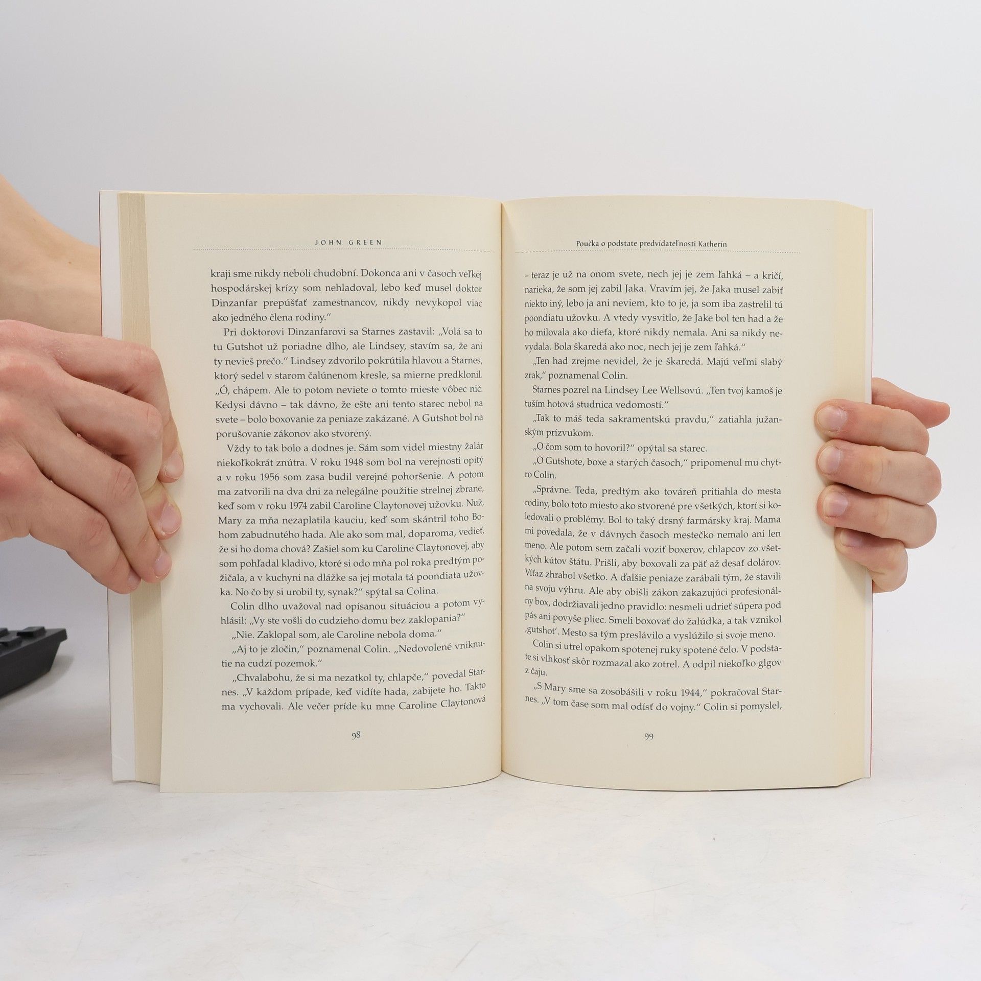 John Green Poučka o podstate predvídateľnosti Katherín
