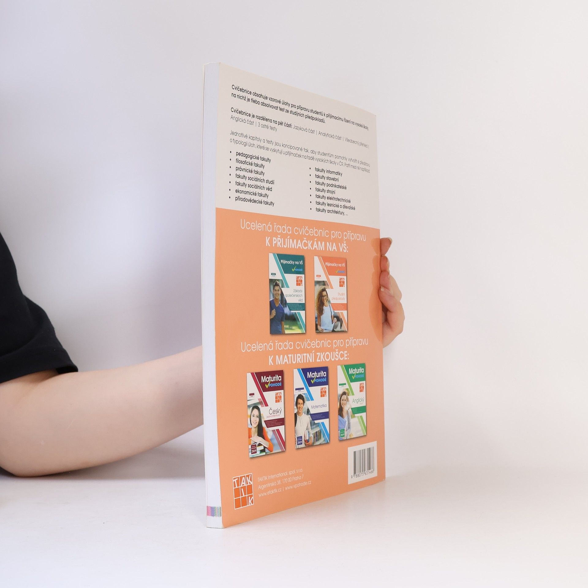 Autores varios Přijímačky na VŠ v pohodě : studijní předpoklady
