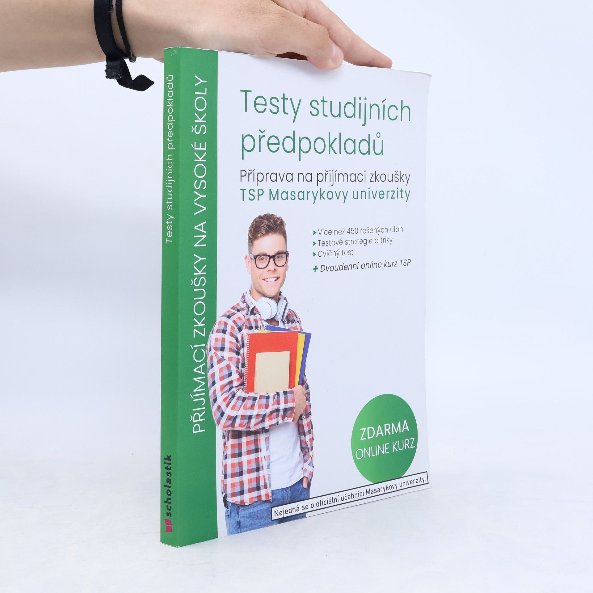 Kolektiv autorů Testy studijních předpokladů : příprava na přijímací zkoušky TSP Masarykovy univerzity