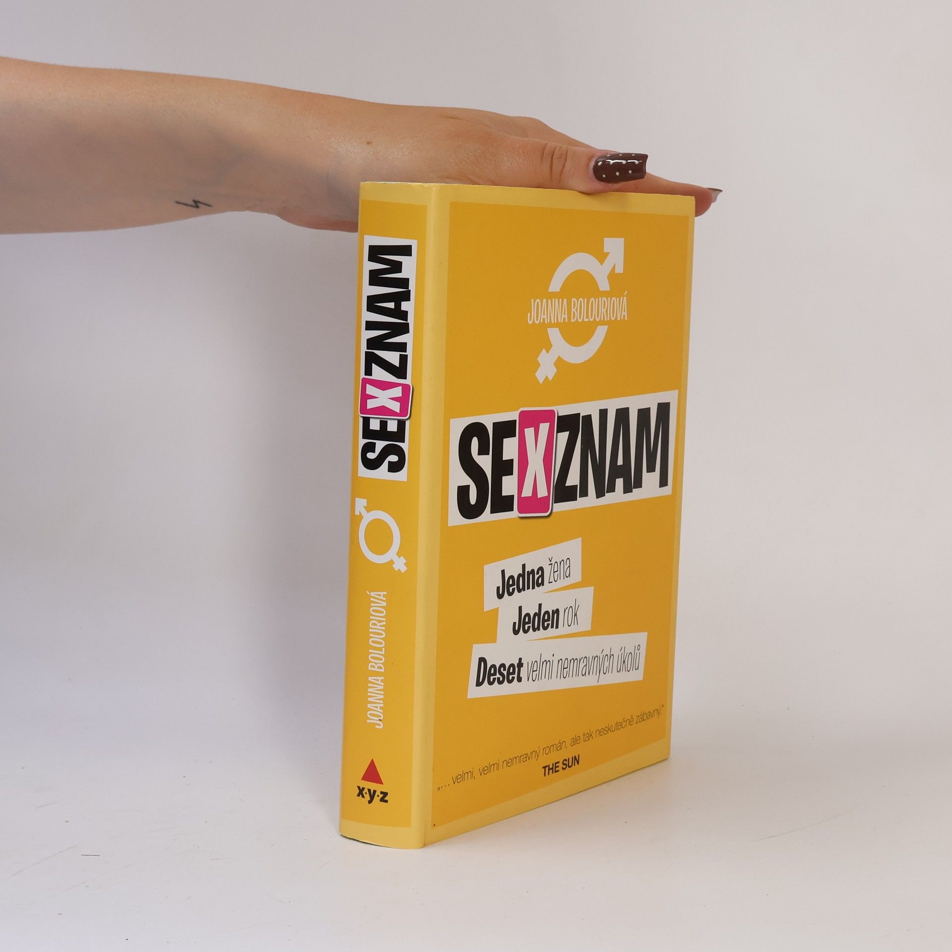 Joanna Bolouri Sexznam: Jedna žena, jeden rok, deset velmi nemravných úkolů