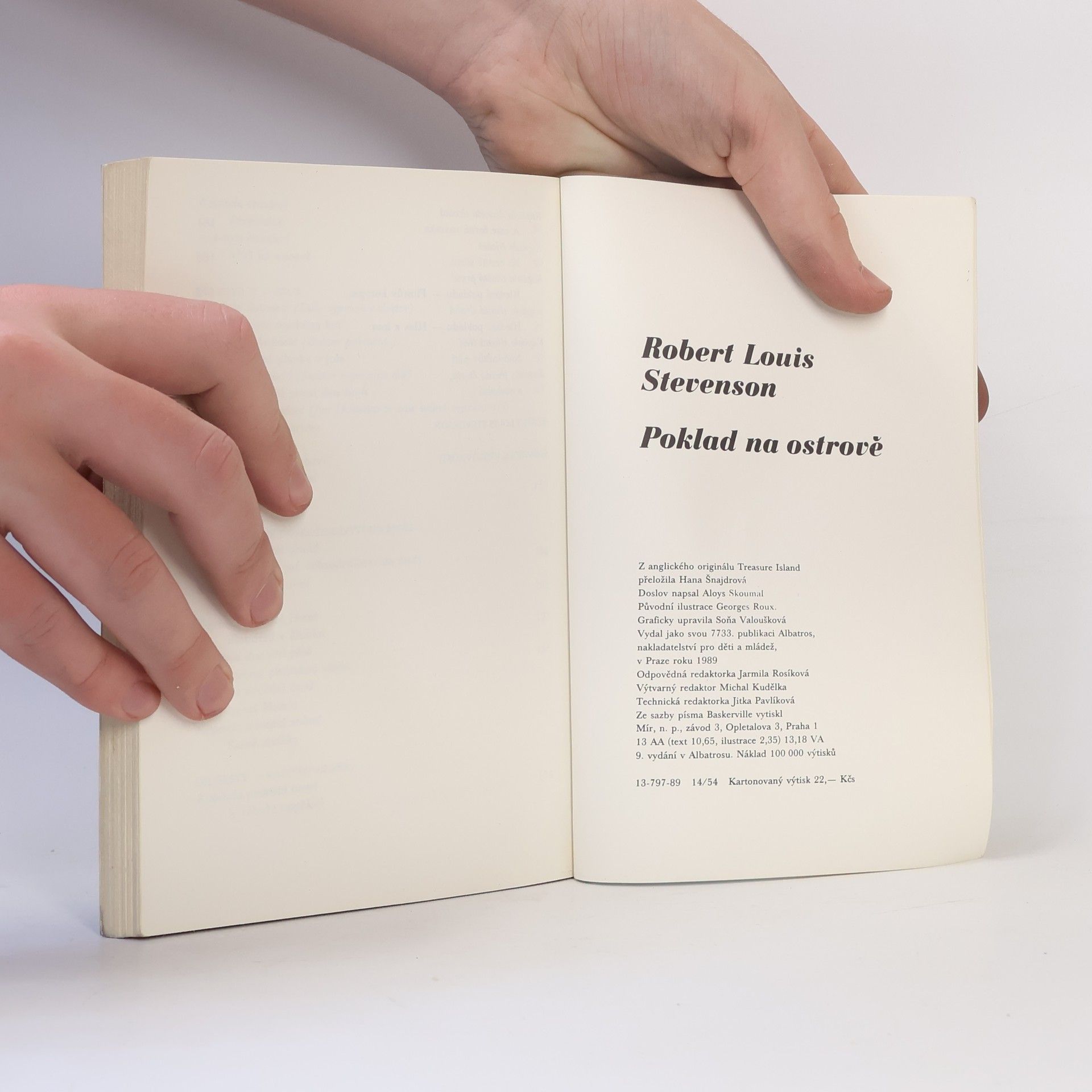 Robert Louis Stevenson Poklad na ostrově