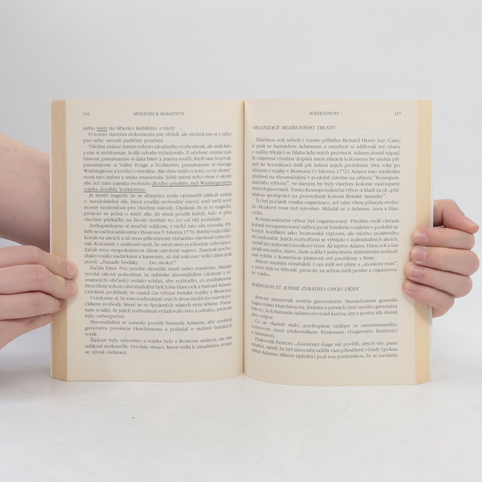 Napoleon Hill Myšlením k bohatství