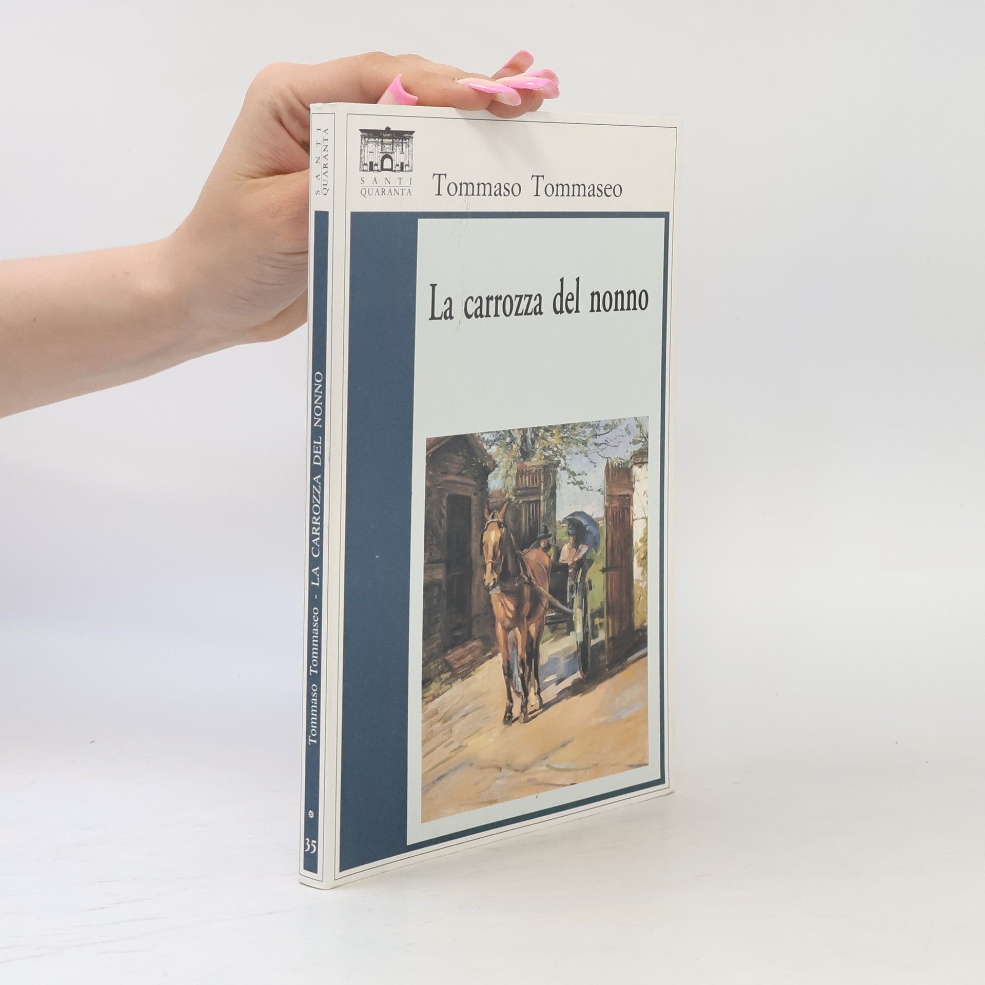 Tommaso Tommaseo Il rosone. Invenzione - 35: La carrozza del nonno