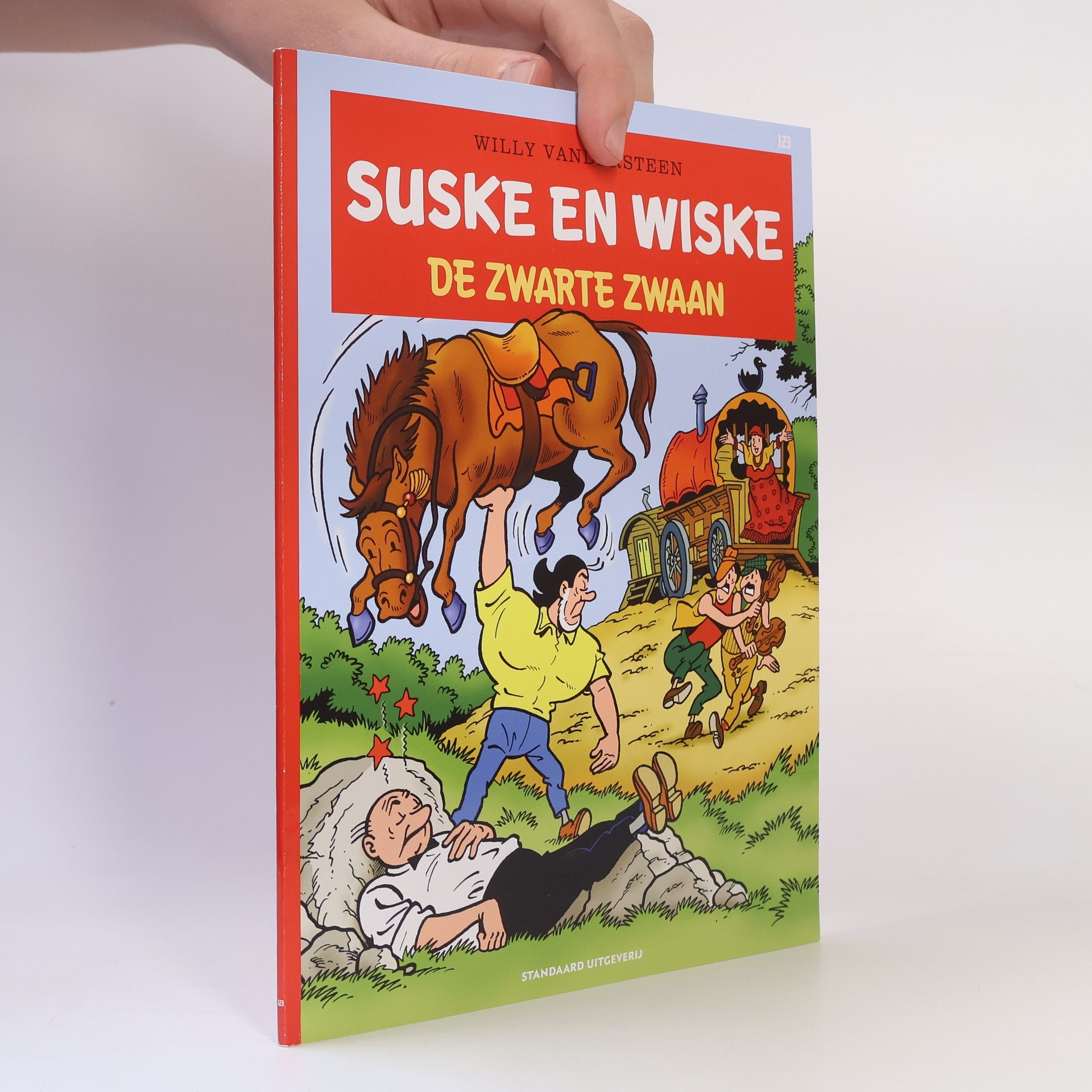 Willy Vandersteen Suske en Wiske - 123: De Zwarte zwaan / druk 1