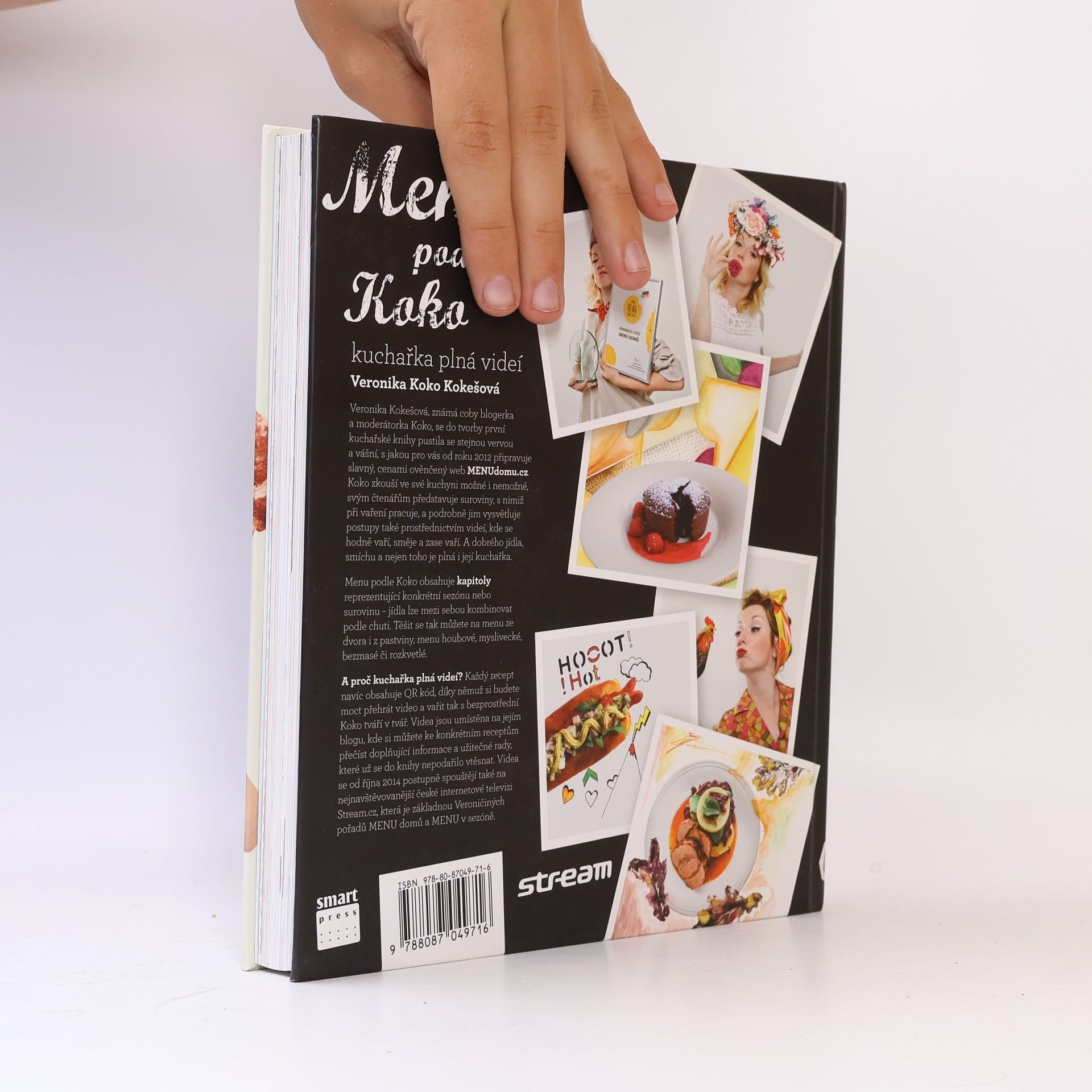 Veronika Koko Kokešová Menu podle Koko. Kuchařka plná videí