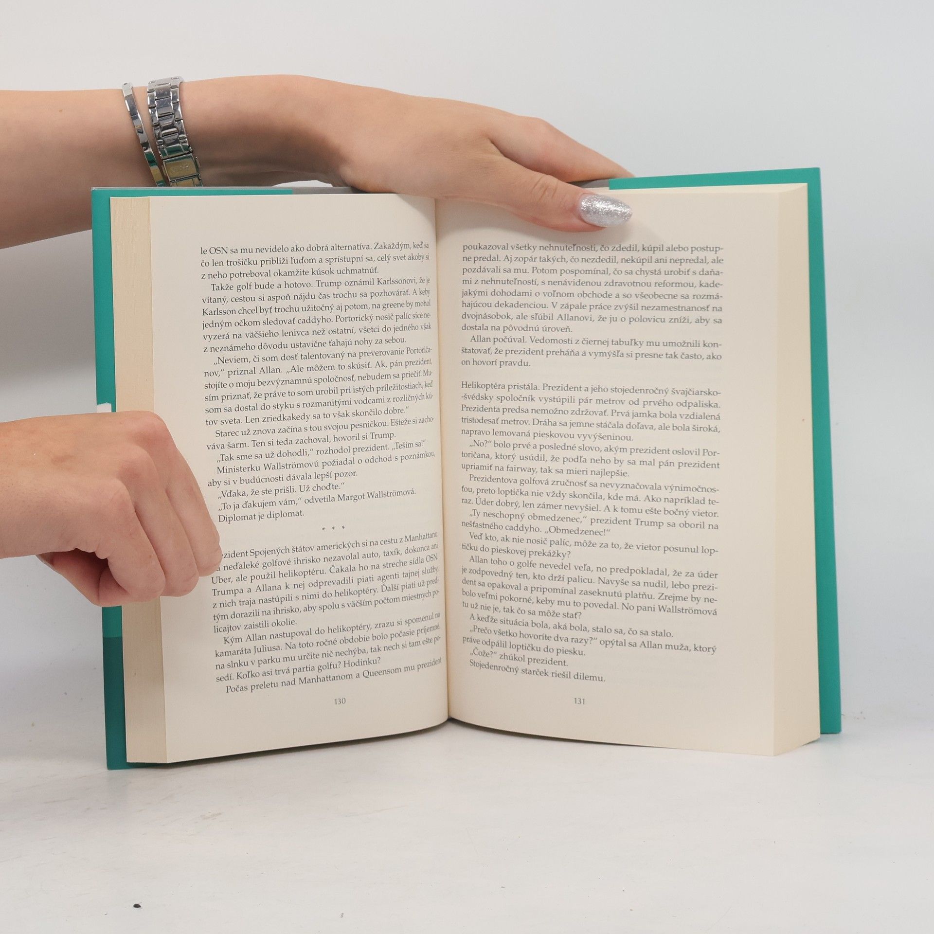 Jonas Jonasson Stojedenročný starček, ktorý sa obával, že priveľa myslí