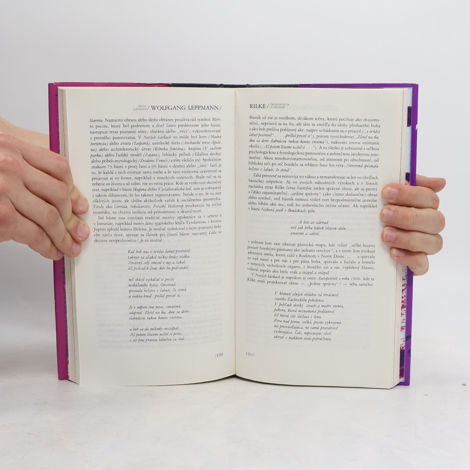 Wolfgang Leppmann Osudy Slávných: Rilke