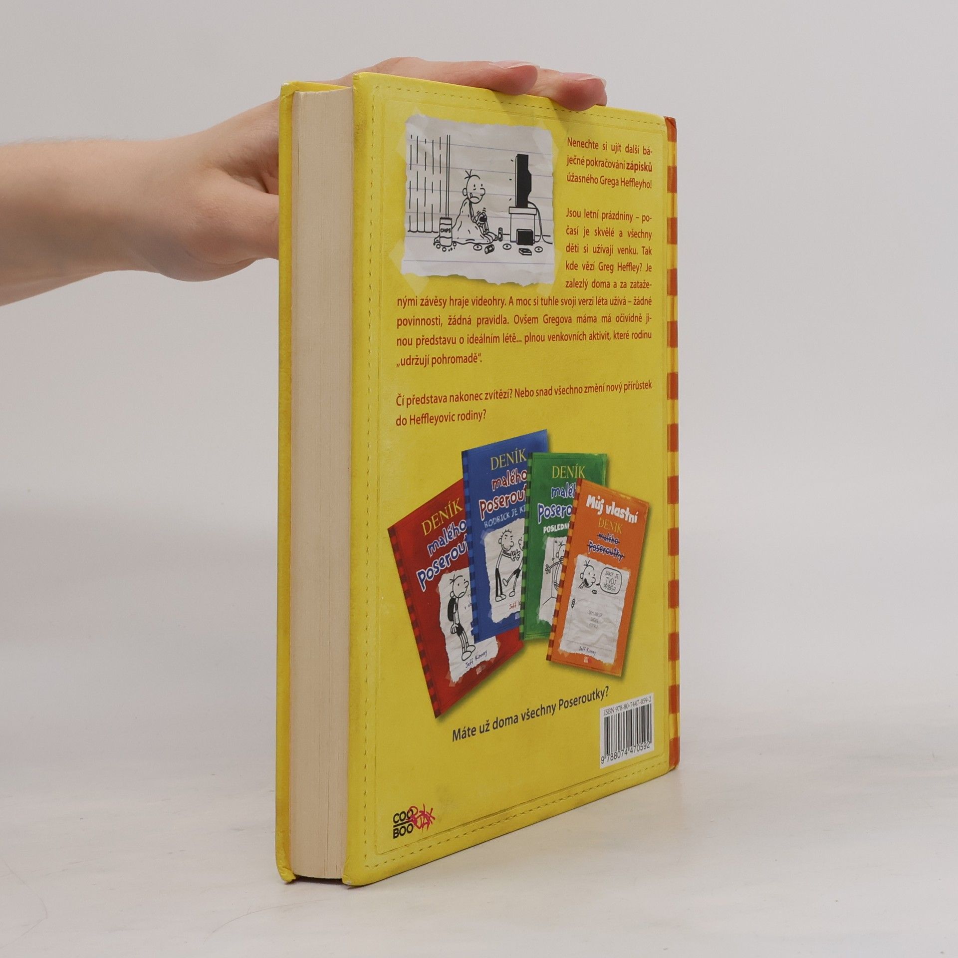 Jeff Kinney Deník malého poseroutky 4. Psí život