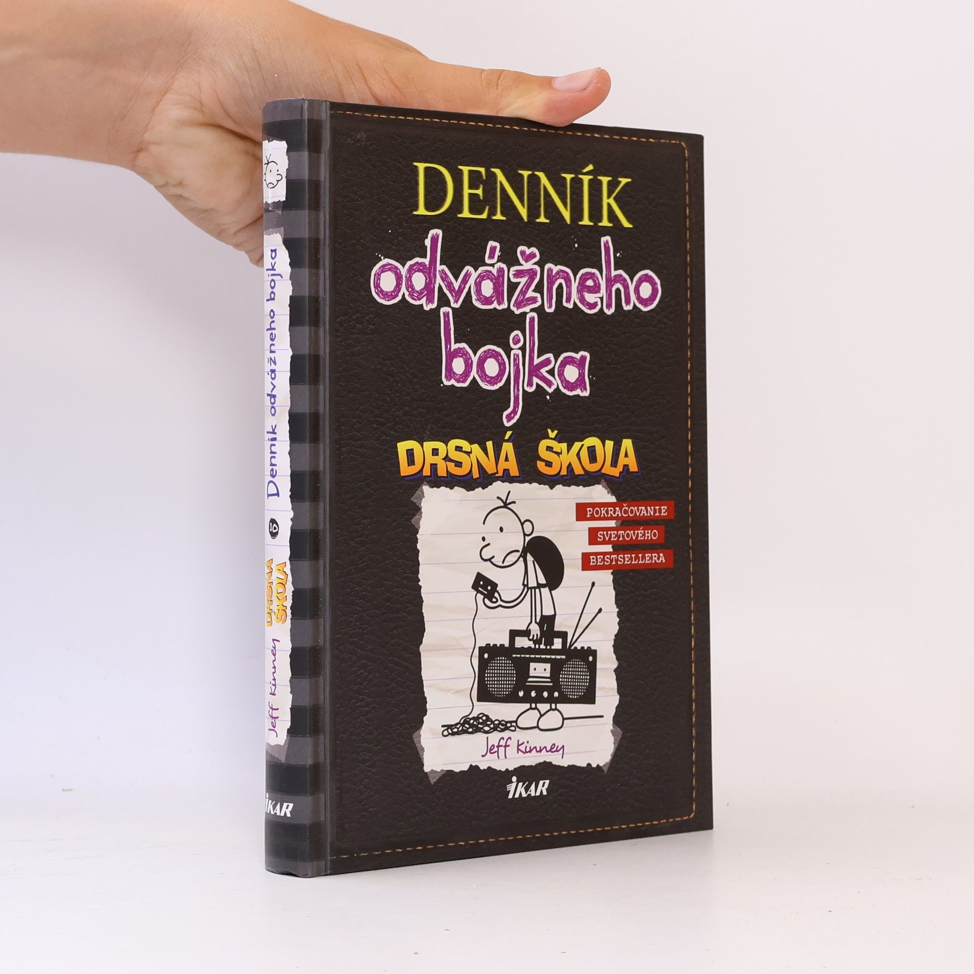 Jeff Kinney Denník odvážneho bojka 10. Drsná škola