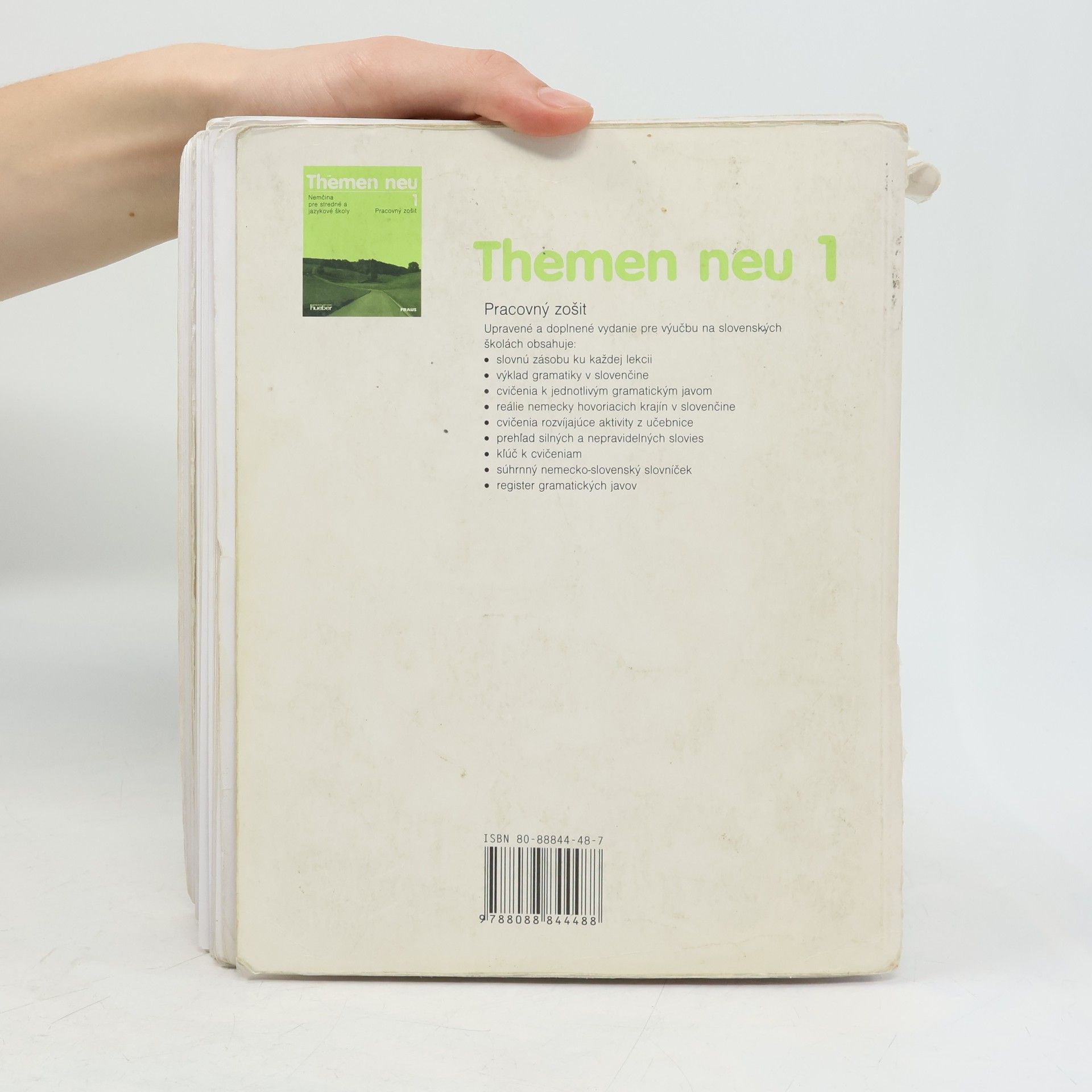 Hartmut Aufderstrasse Themen neu : Nemčina pre stredné a jazykové školy : Pracovný zošit 1
